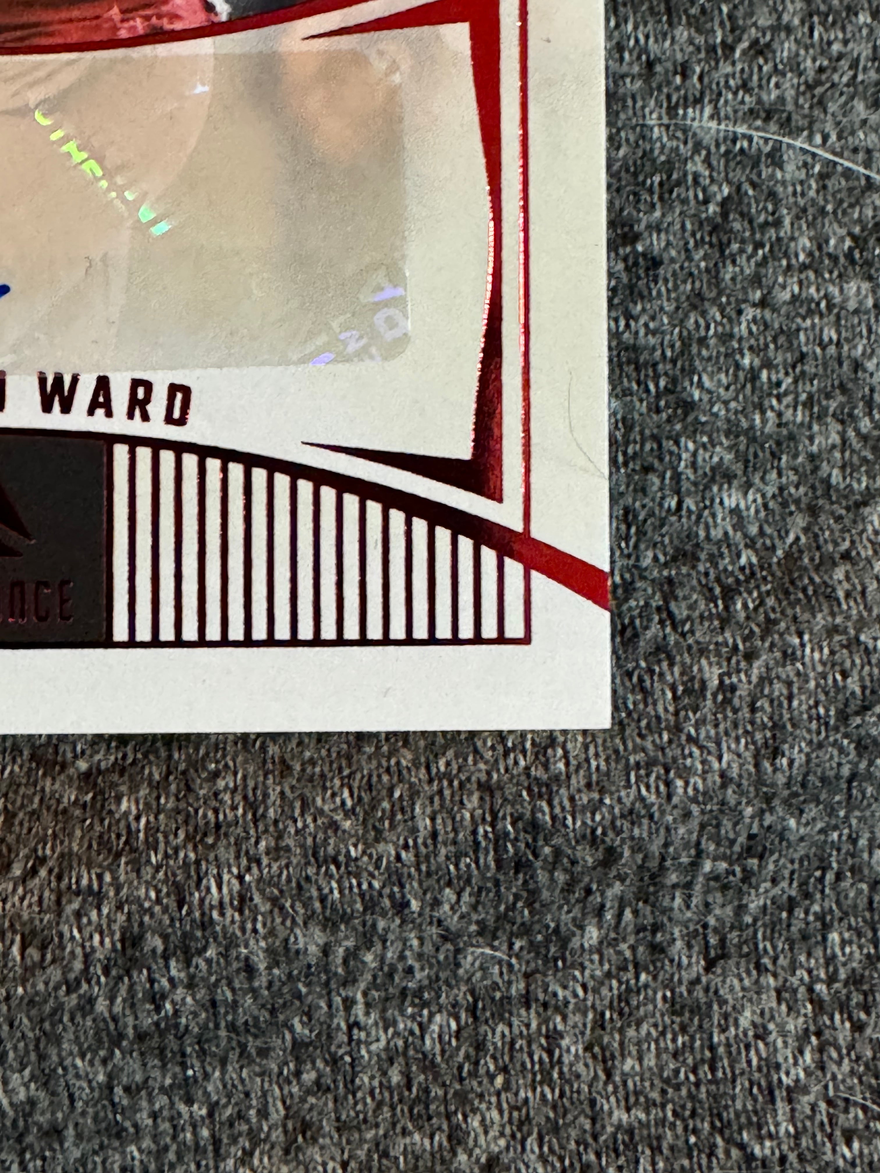 2024 Panini Luminance Cameron Ward #FSN-CWD