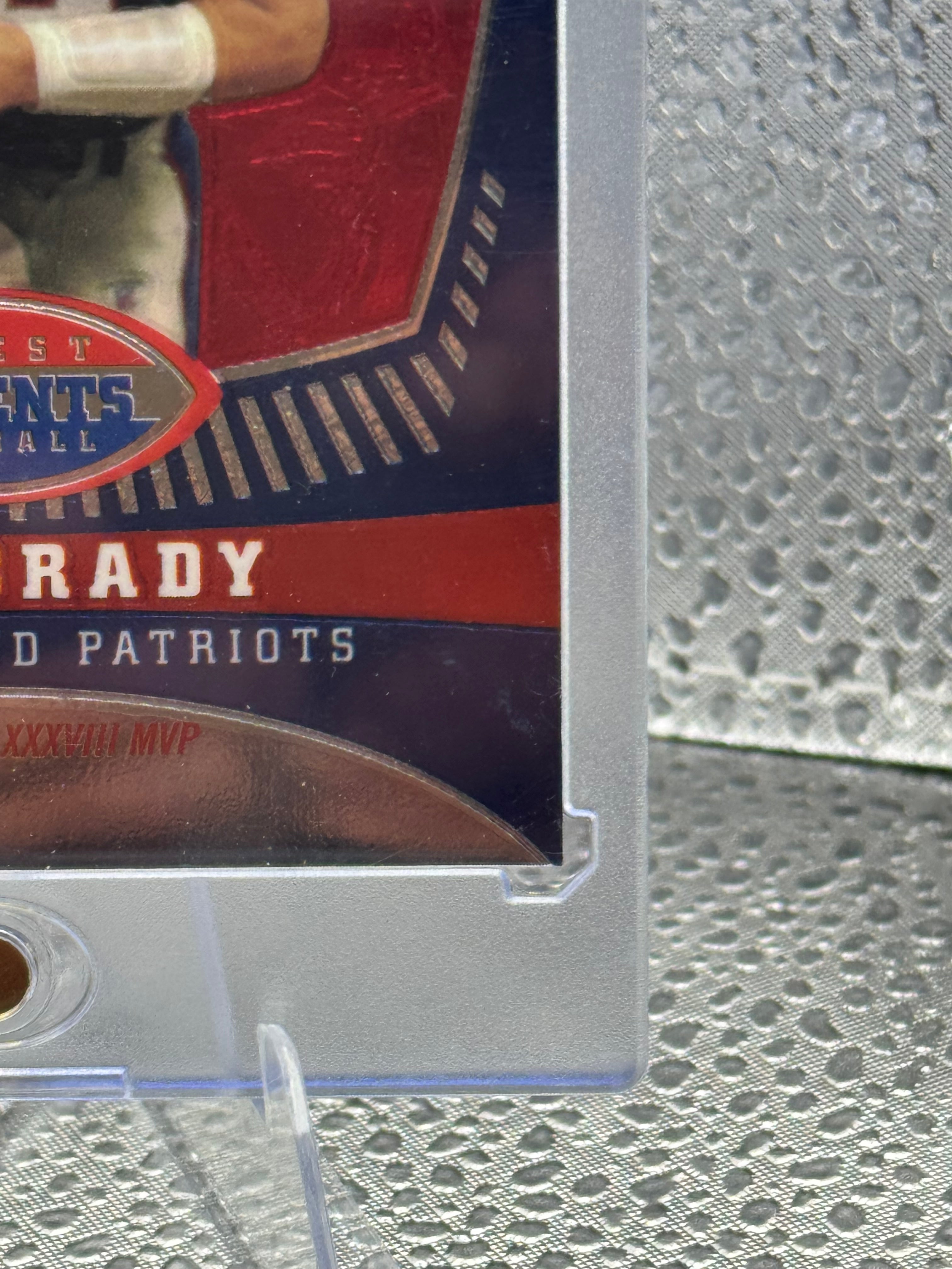 2008 Topps Finest Moments Tom Brady #TB3 166/629