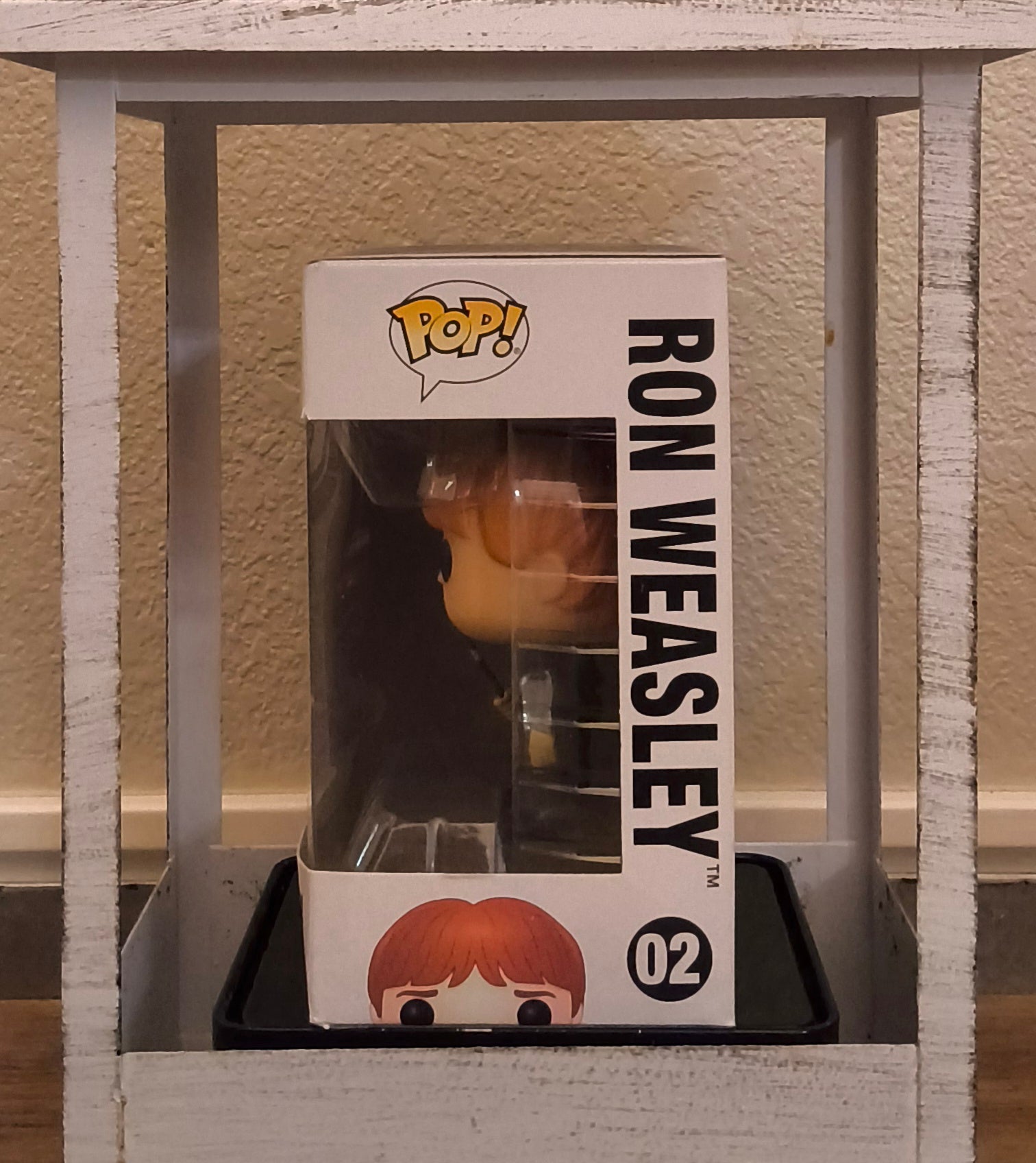 Funko Pop! Harry Potter Ron Weasley Collectible Figure #02 Box Slightly Damaged