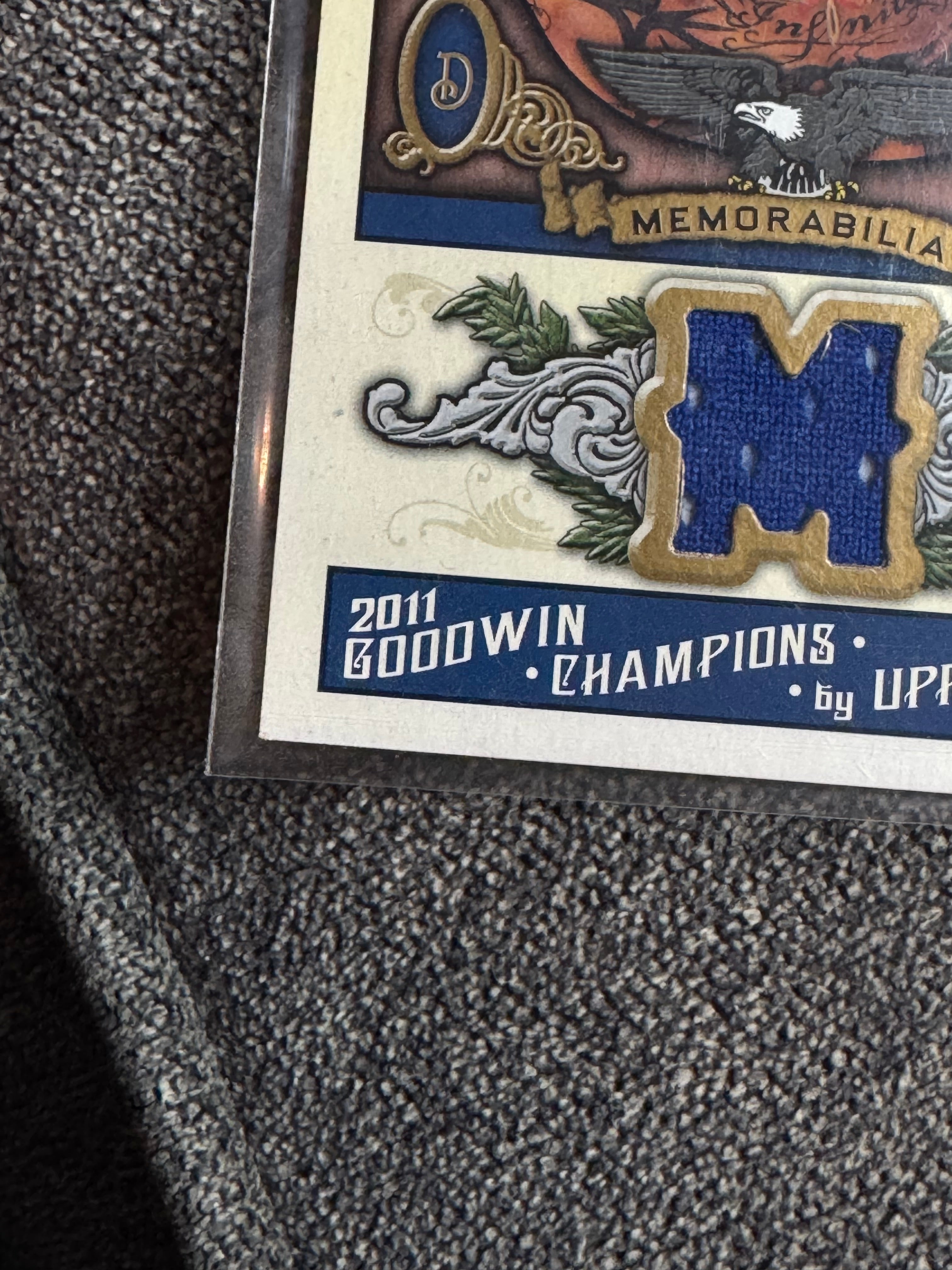 2011 Upper Deck Goodwin Champions Dennis Rodman #M-RD Memorabilia