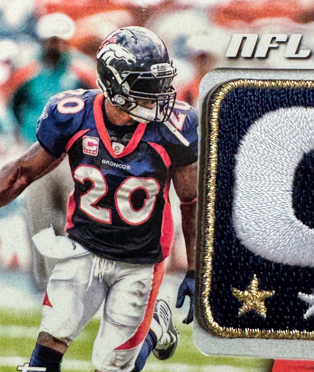 2012 Topps Football Brian Dawkins #NCP-BD Commemorative Patch