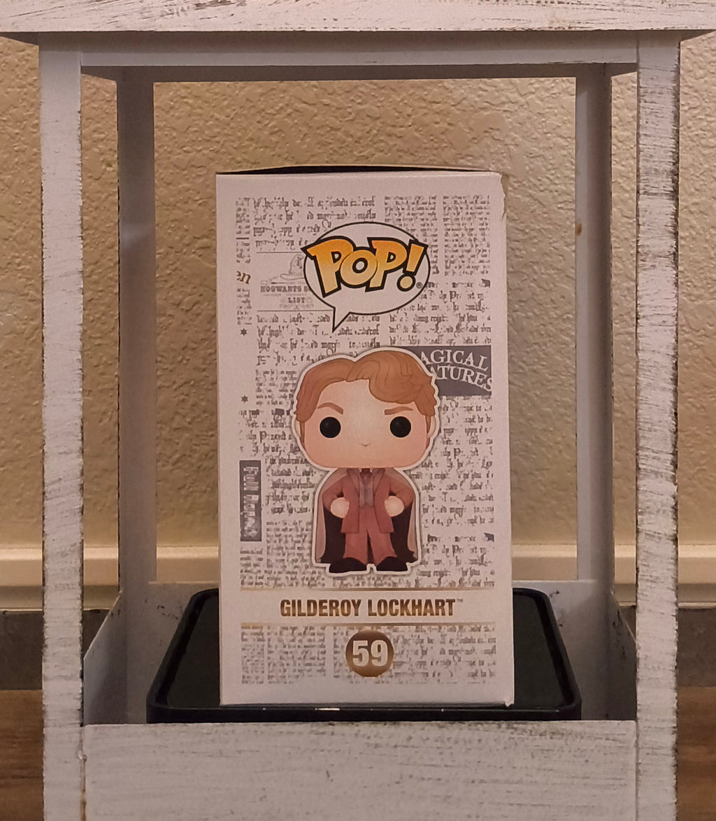 Funko Pop! Harry Potter Gilderoy Lockhart Blue Suit #59 Barnes & Noble Exclusive