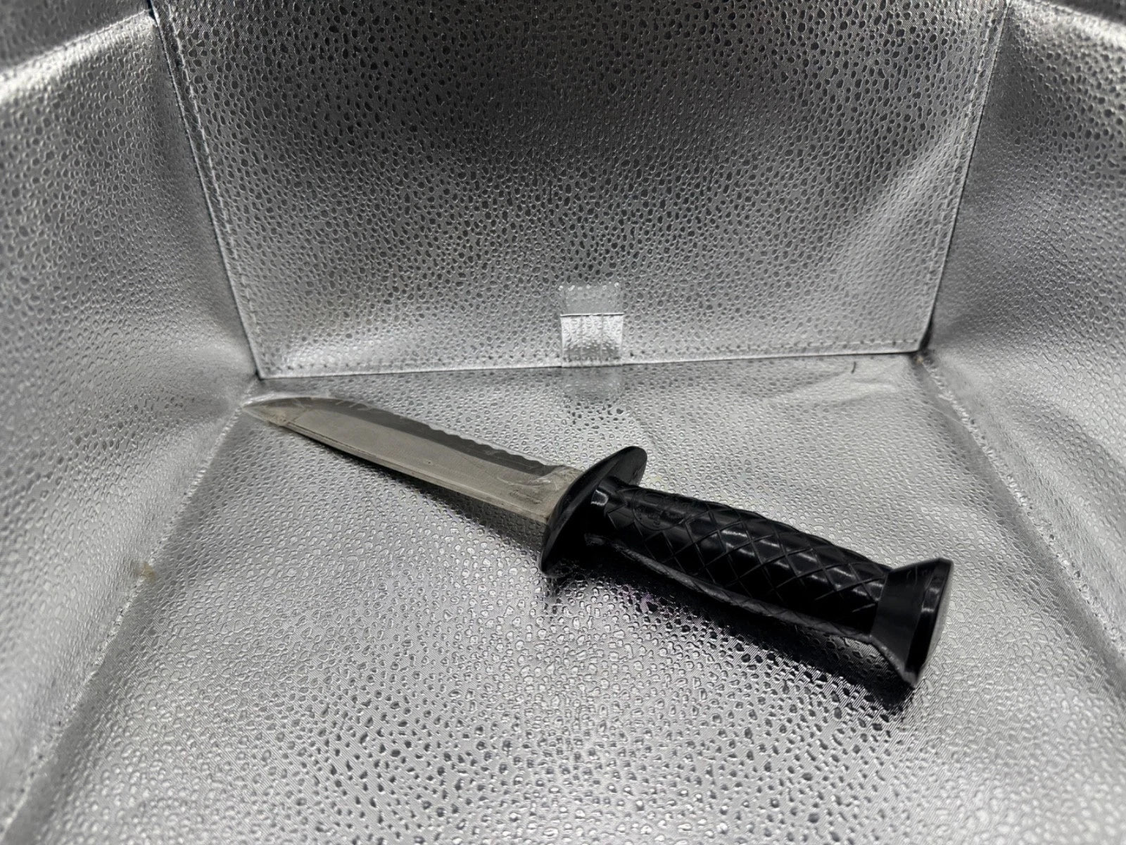 Vintage U.S. Divers Aqua Lung Dive Knife Japan Stainless Steel w/ Sheath