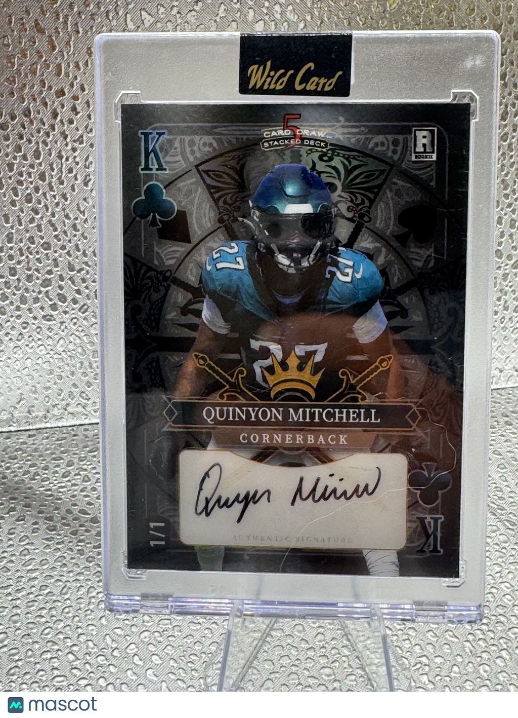 2024 Wild Card 5 Card Draw Quinyon Mitchell 1/1