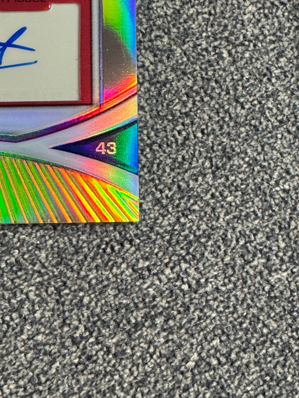 2010 Topps Finest Ben Tate #101 Refractor RC Player-Worn Jersey