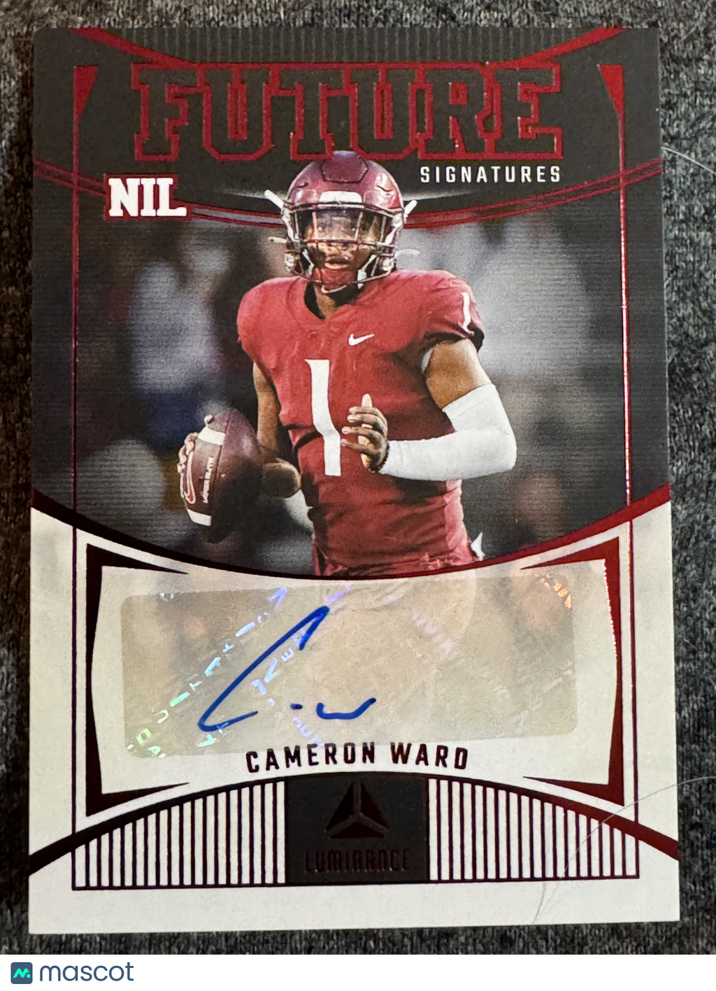 2024 Panini Luminance Cameron Ward #FSN-CWD