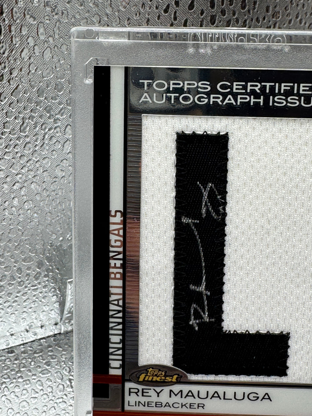 2009 Topps Finest Rey Maualuga #119 Patch 23/46