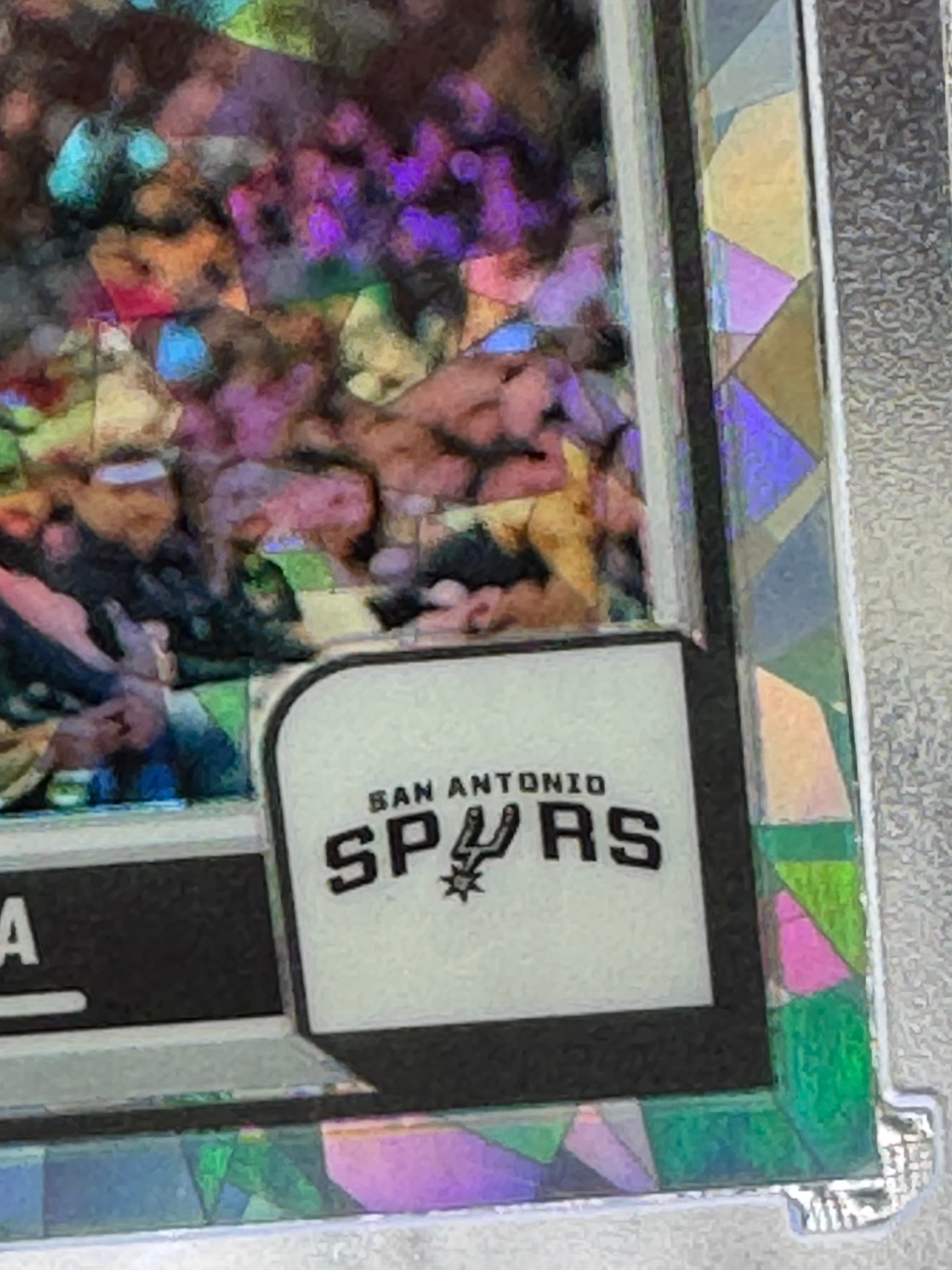 2024 2023-24 Panini NBA Hoops Premium Stock Victor Wembanyama #108 Green Prizm