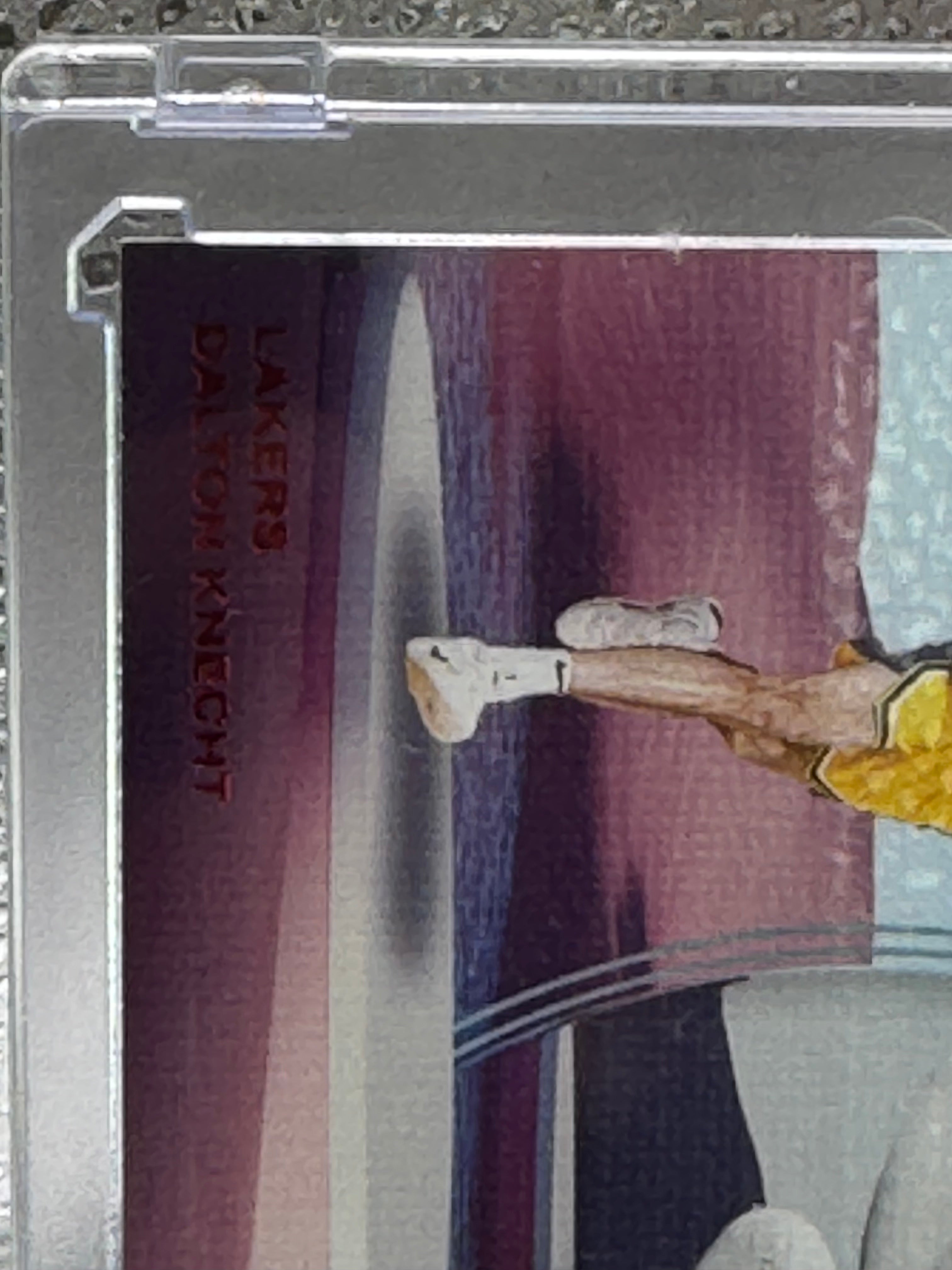 2025 Panini Court Kings First Steps Dalton Knecht #7 058/149