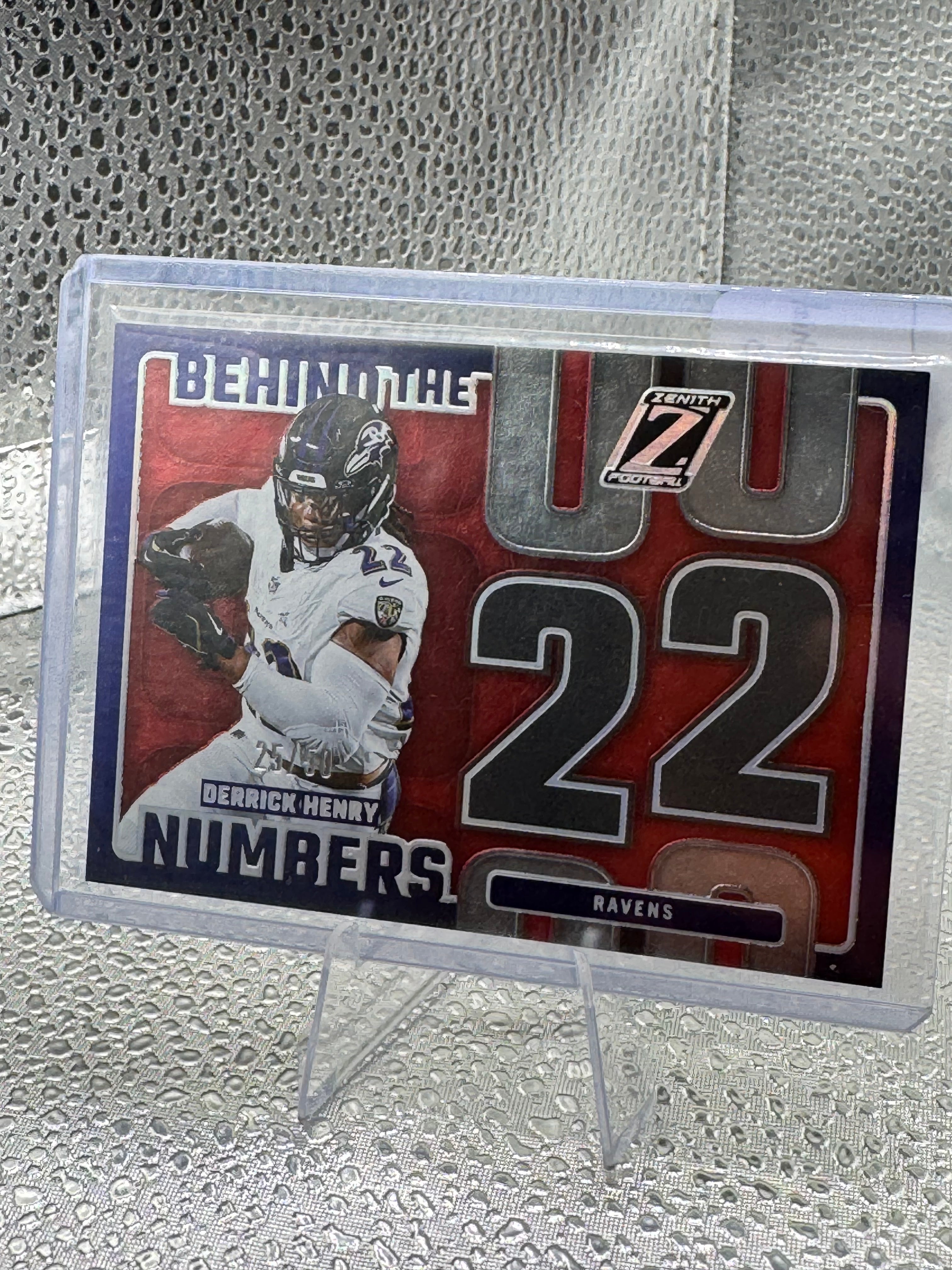 2024 Panini Zenith Behind the Numbers Derrick Henry #23 25/50
