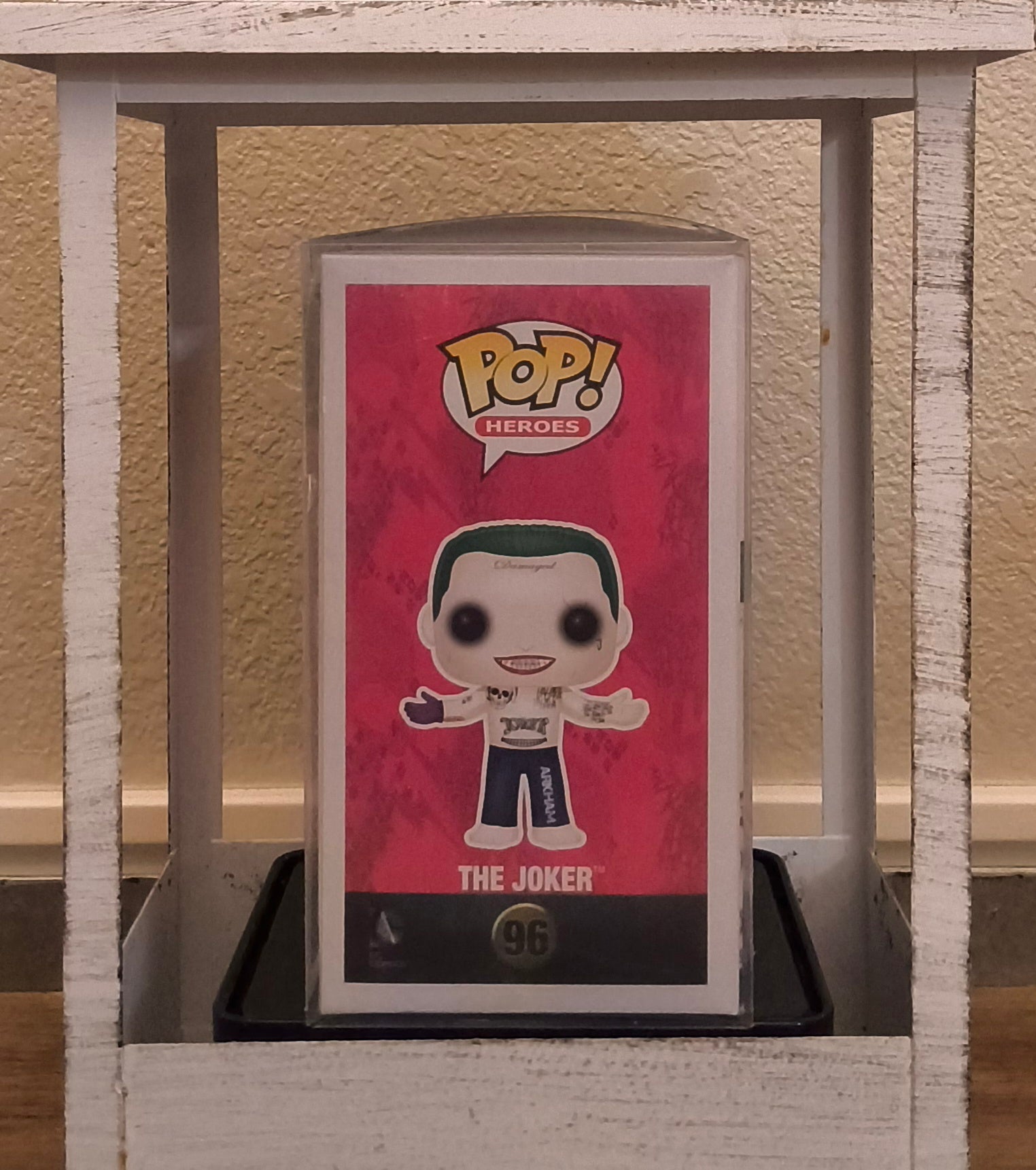 Funko Pop! DC Heroes Suicide Squad The Joker #96 Vinyl Figure W/ Protector