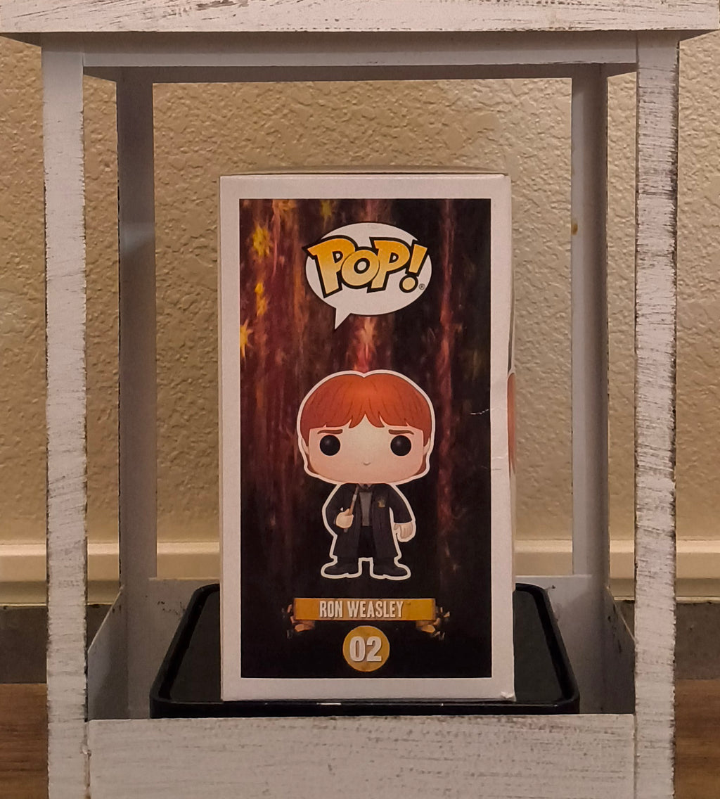 Funko Pop! Harry Potter Ron Weasley Collectible Figure #02 Box Slightly Damaged