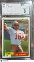 1981 Topps Joe Montana #216