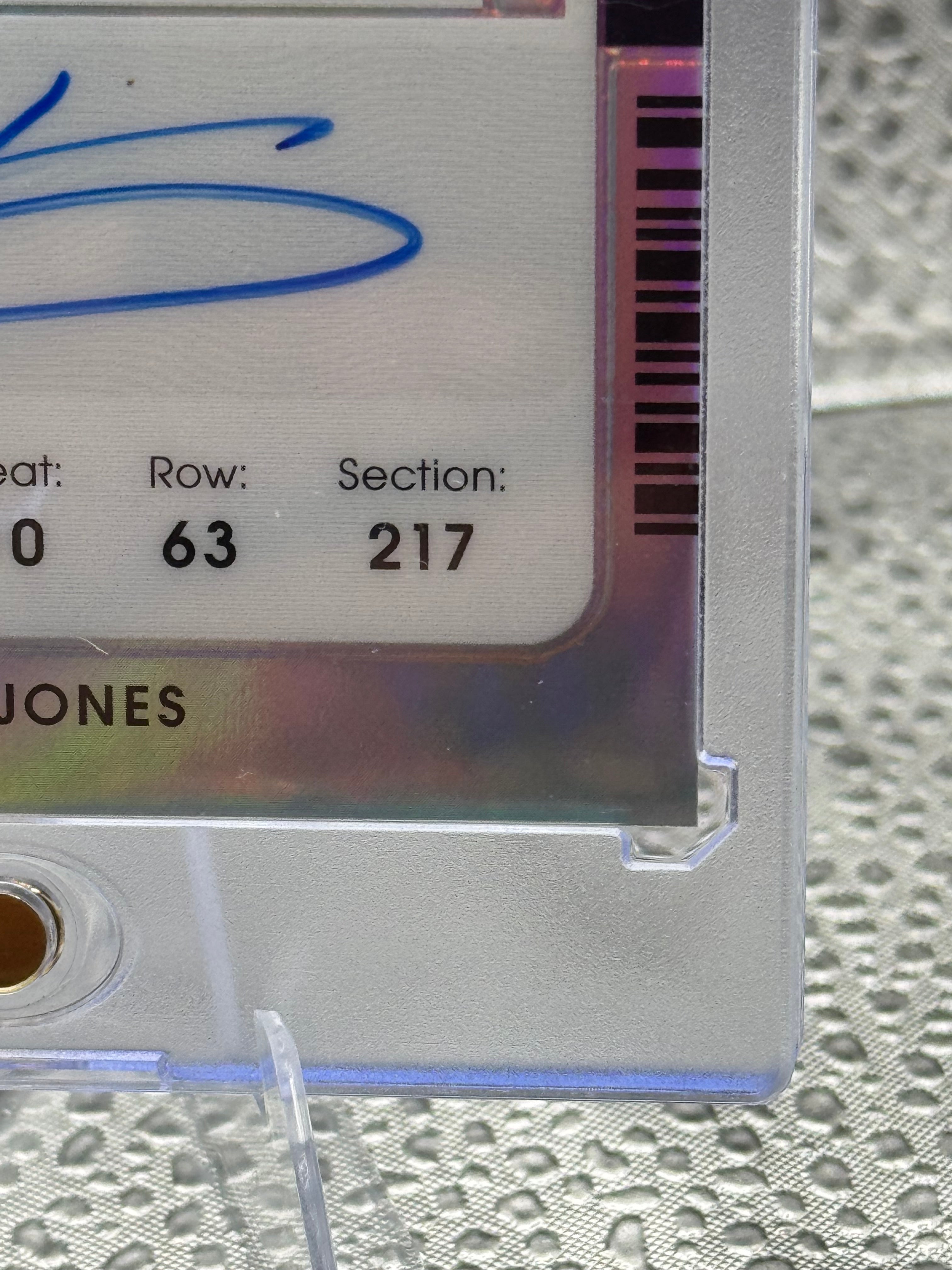 2022 Panini Contenders Optic Rookie Ticket Autographs Mac Jones #109 Prizm RC