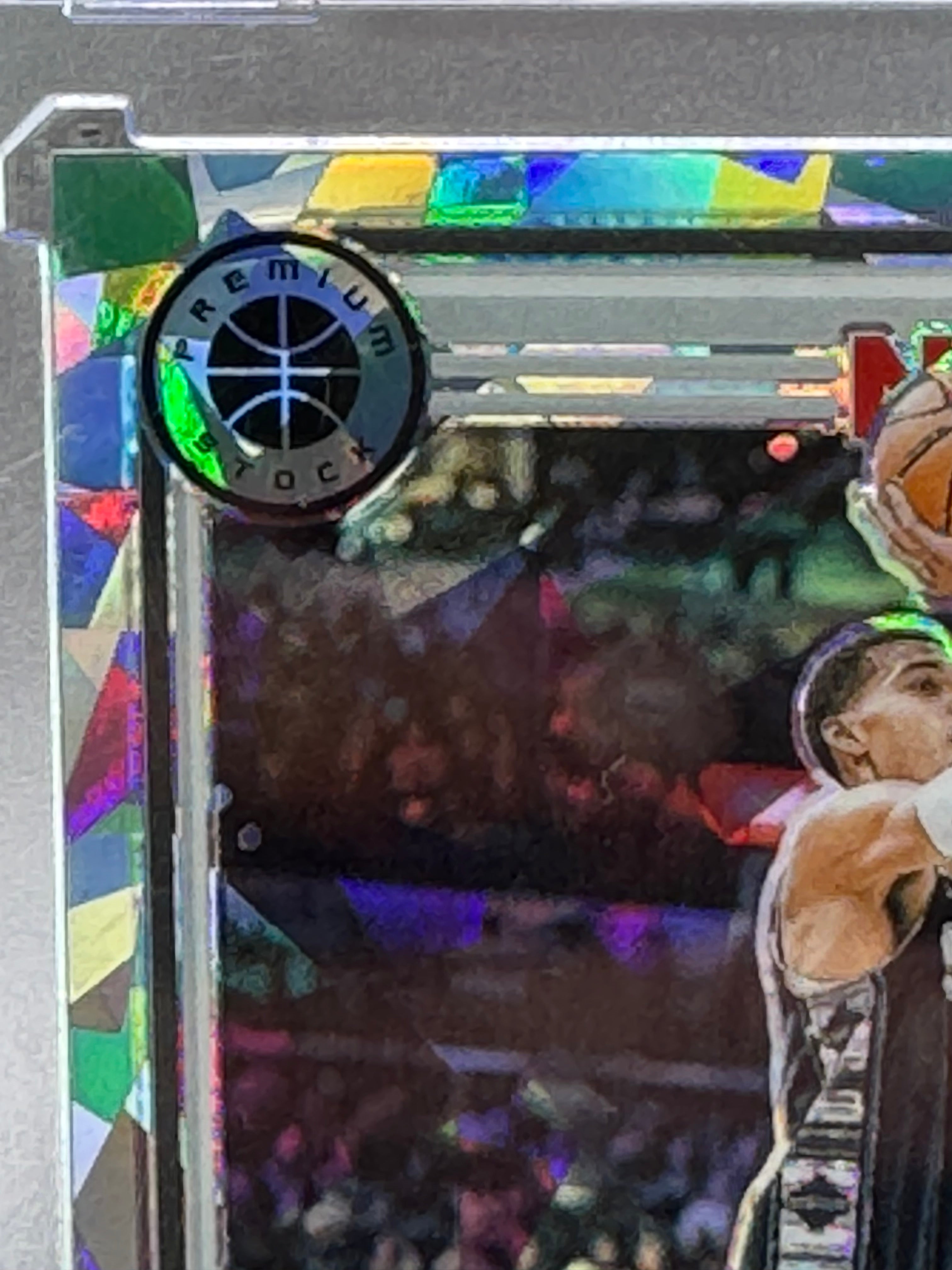 2024 2023-24 Panini NBA Hoops Premium Stock Victor Wembanyama #108 Green Prizm