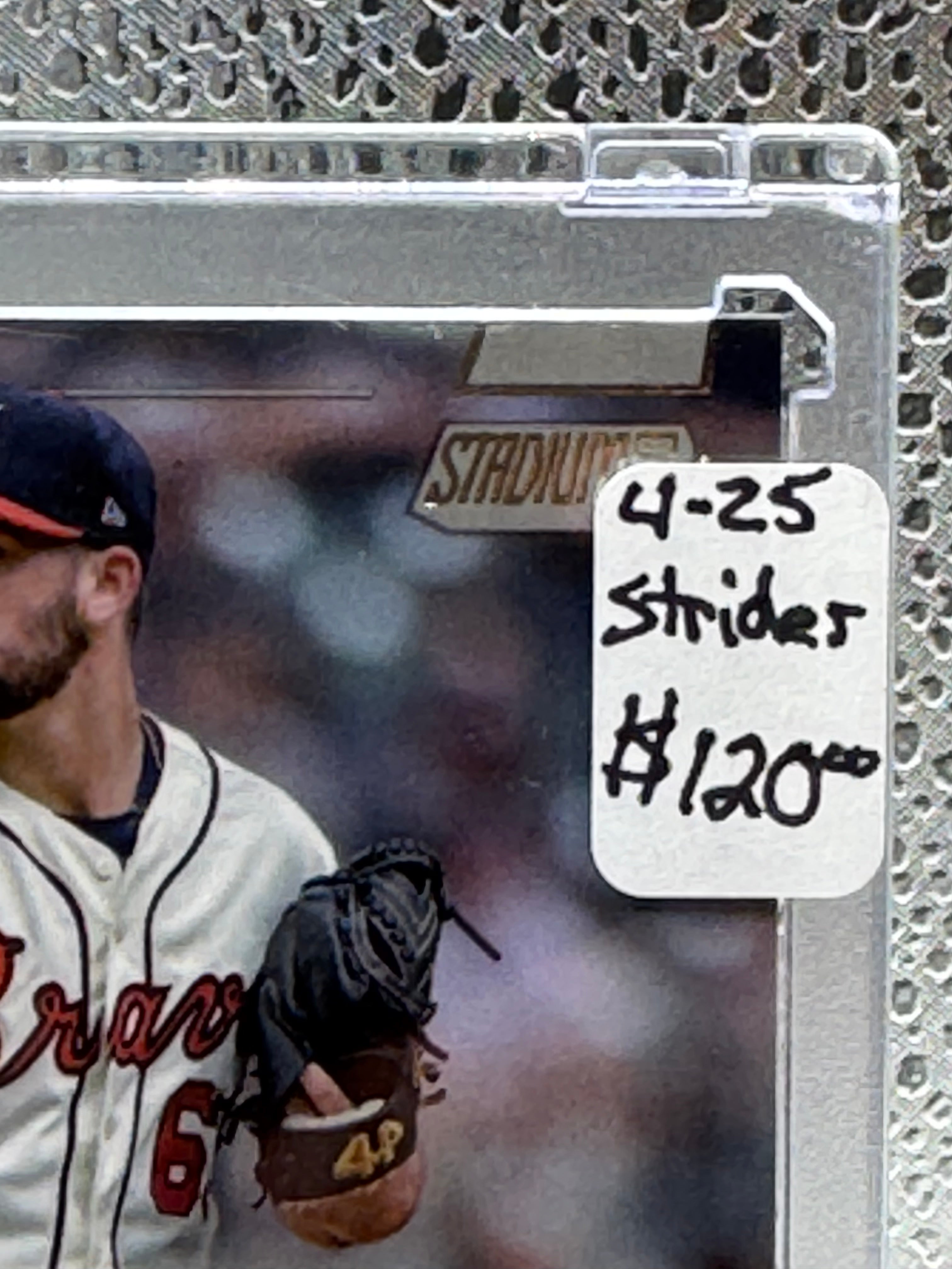 2022 Topps Stadium Club Chrome Spencer Strider #SCBA-SST RC