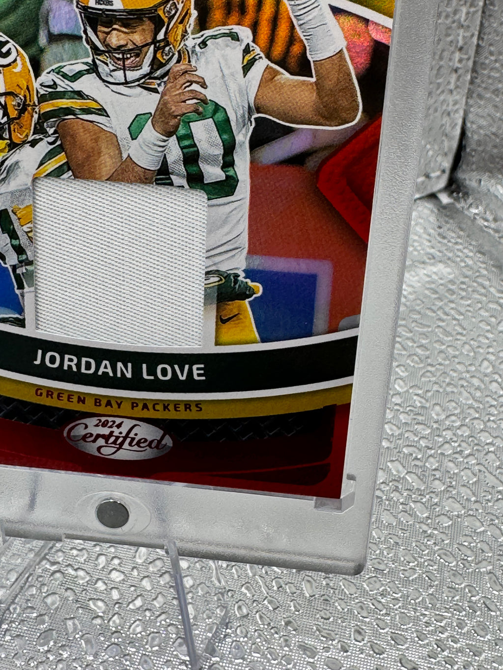 2024 Panini Certified Ballers Jordan Love #CBM-JLE Patch 48/75
