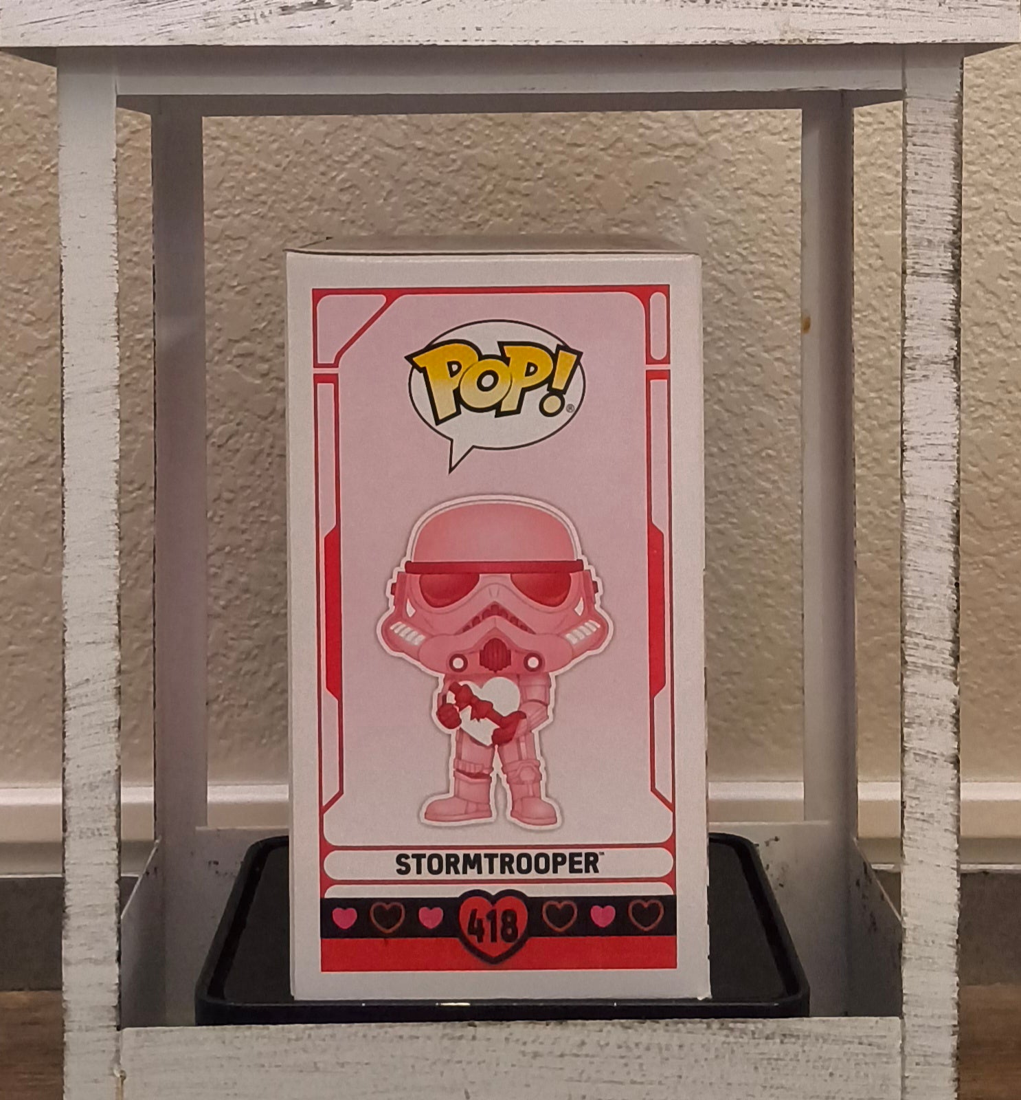 Funko Pop! Vinyl: Star Wars - Stormtrooper (Valentines - Pink) #418