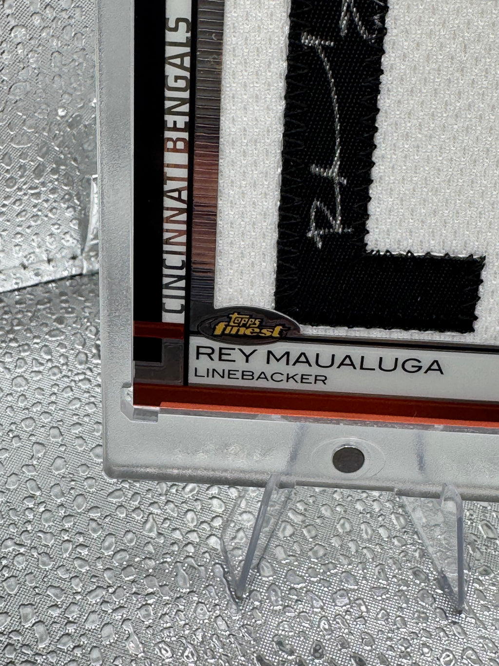 2009 Topps Finest Rey Maualuga #119 Patch 23/46