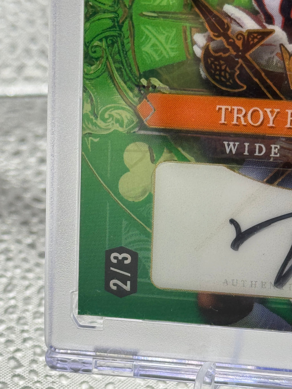 2024 Wild Card 5 Card Draw Stacked Deck Troy Franklin #SDHD-TFA 2/3