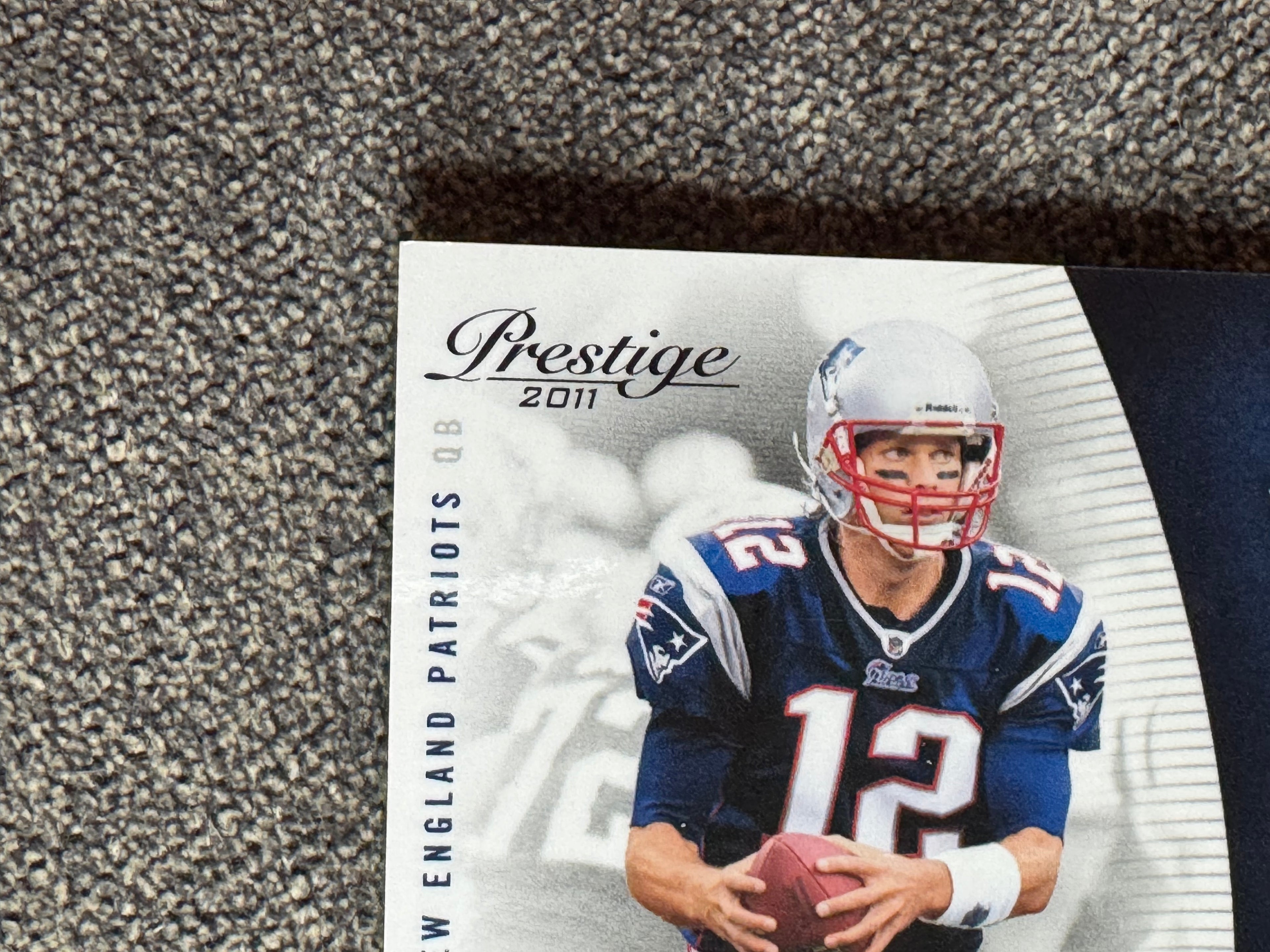 2011 Panini Prestige Preferred Tom Brady #10 216/250 Jersey