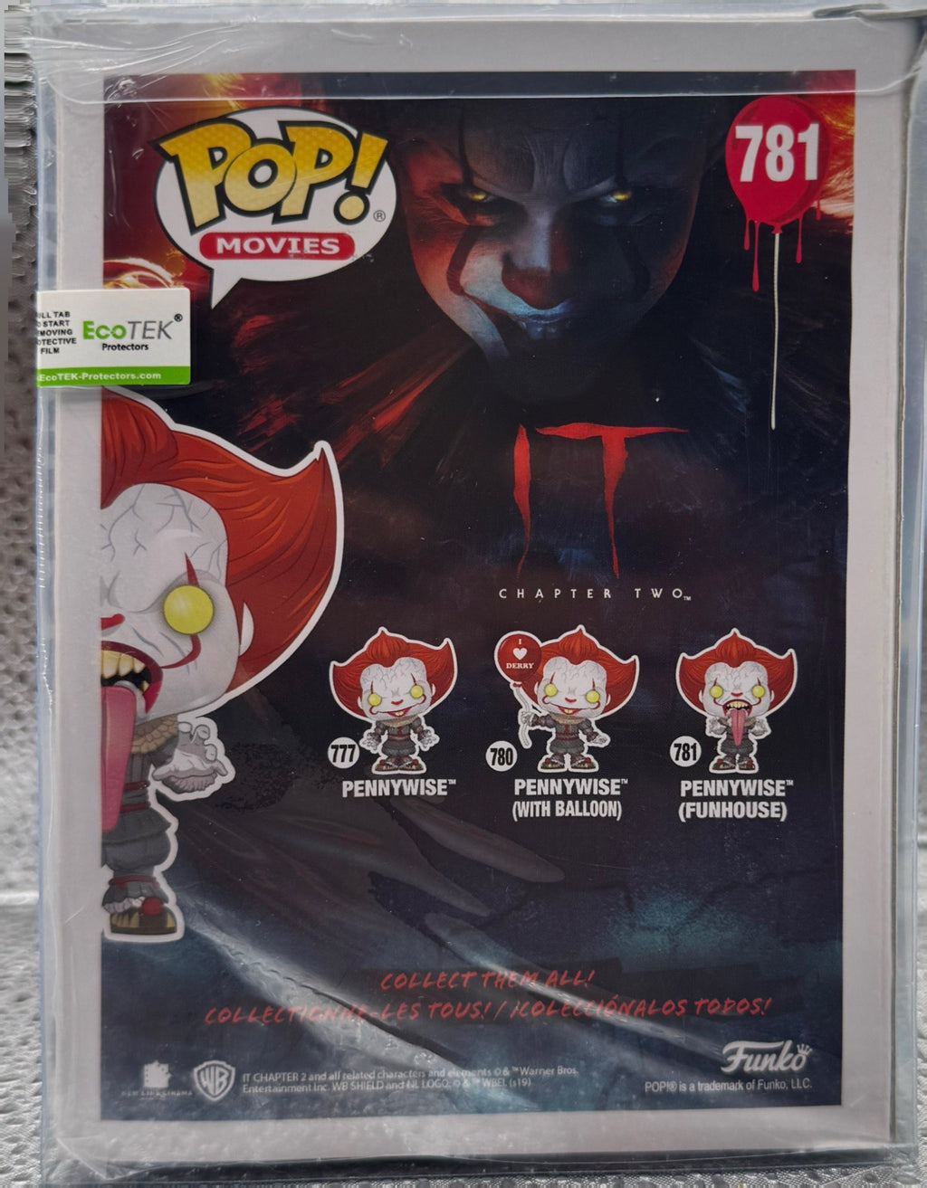 Funko Pop Pennywise Funhouse #781 Exclusive Pop! Movies Horror IT