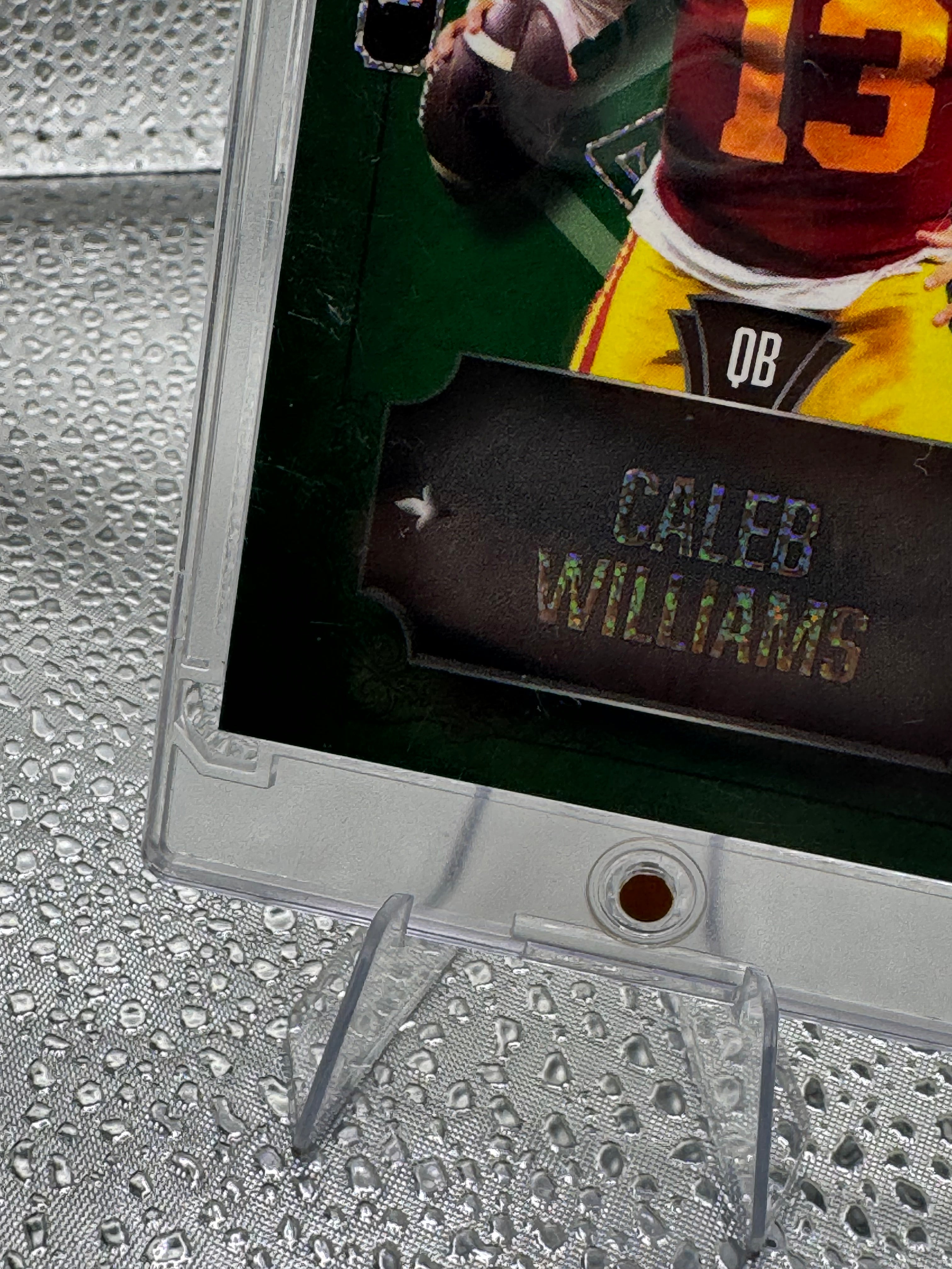 2023 Wild Card Card Studs Caleb Williams #7CDR-9 1/5