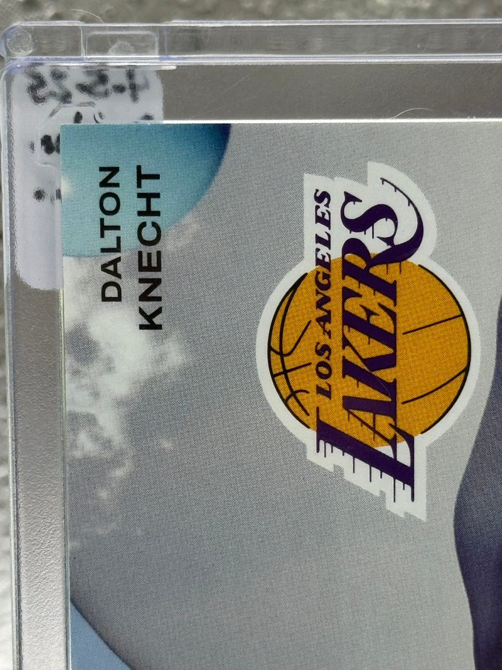 2025 Panini Court Kings First Steps Dalton Knecht #7 058/149