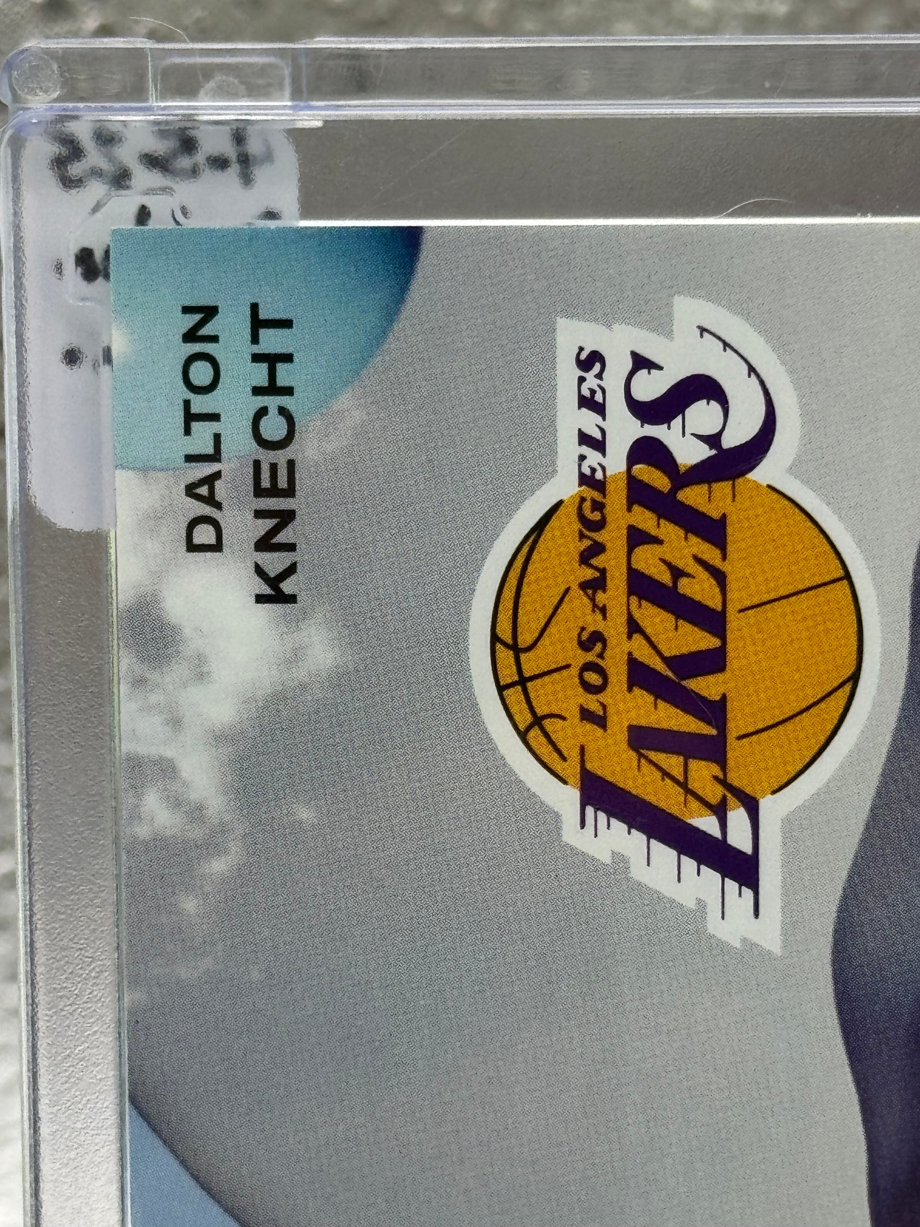 2025 Panini Court Kings First Steps Dalton Knecht #7 058/149