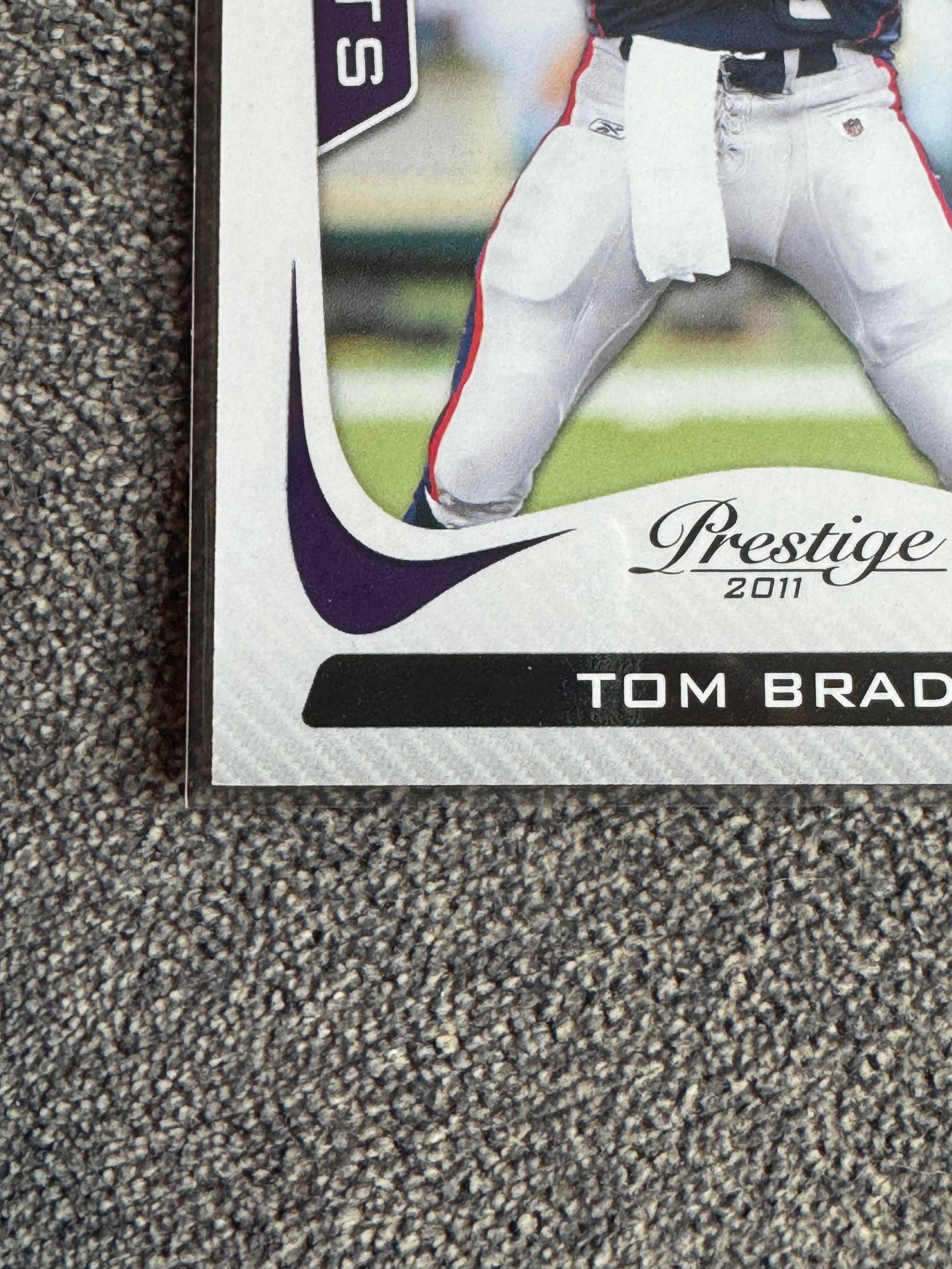 2011 Panini Prestige Tom Brady #120 Xtra Points 10/50