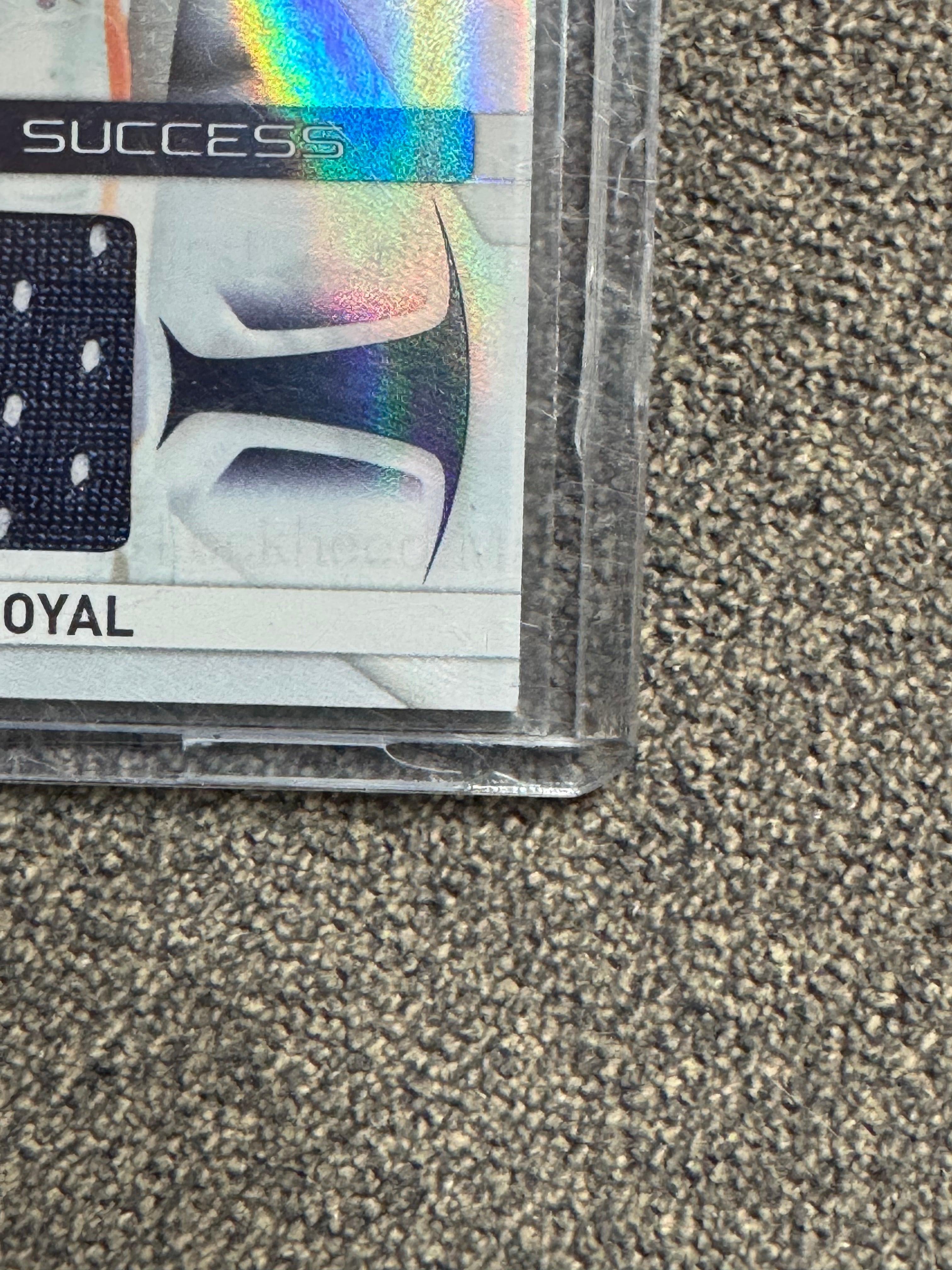 2008 Eddie Royal #DS-31 Event-Worn Memorabilia Jersey Patch