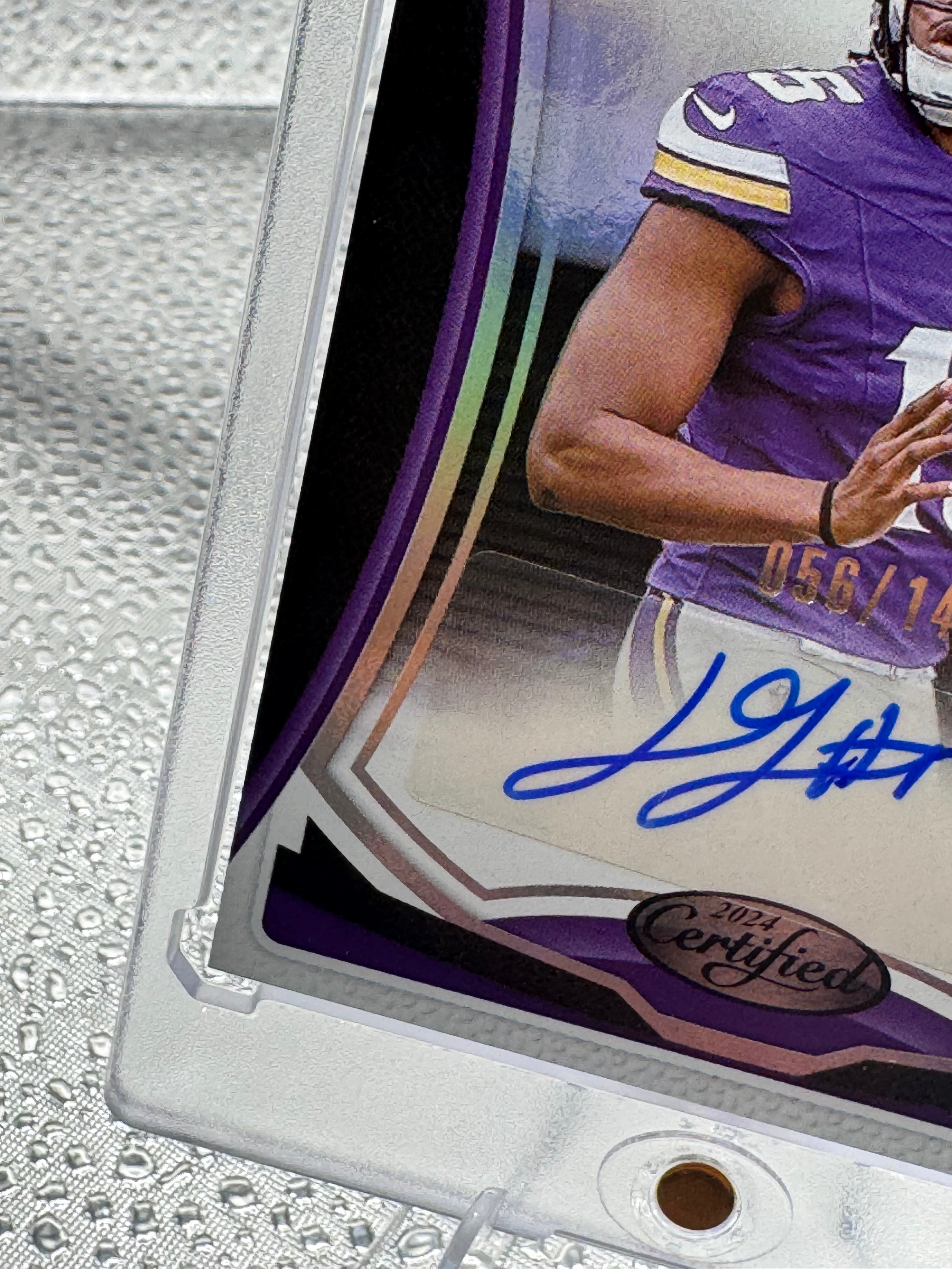 2024 Panini Certified Dallas Turner #RS-DTR RC 056/149