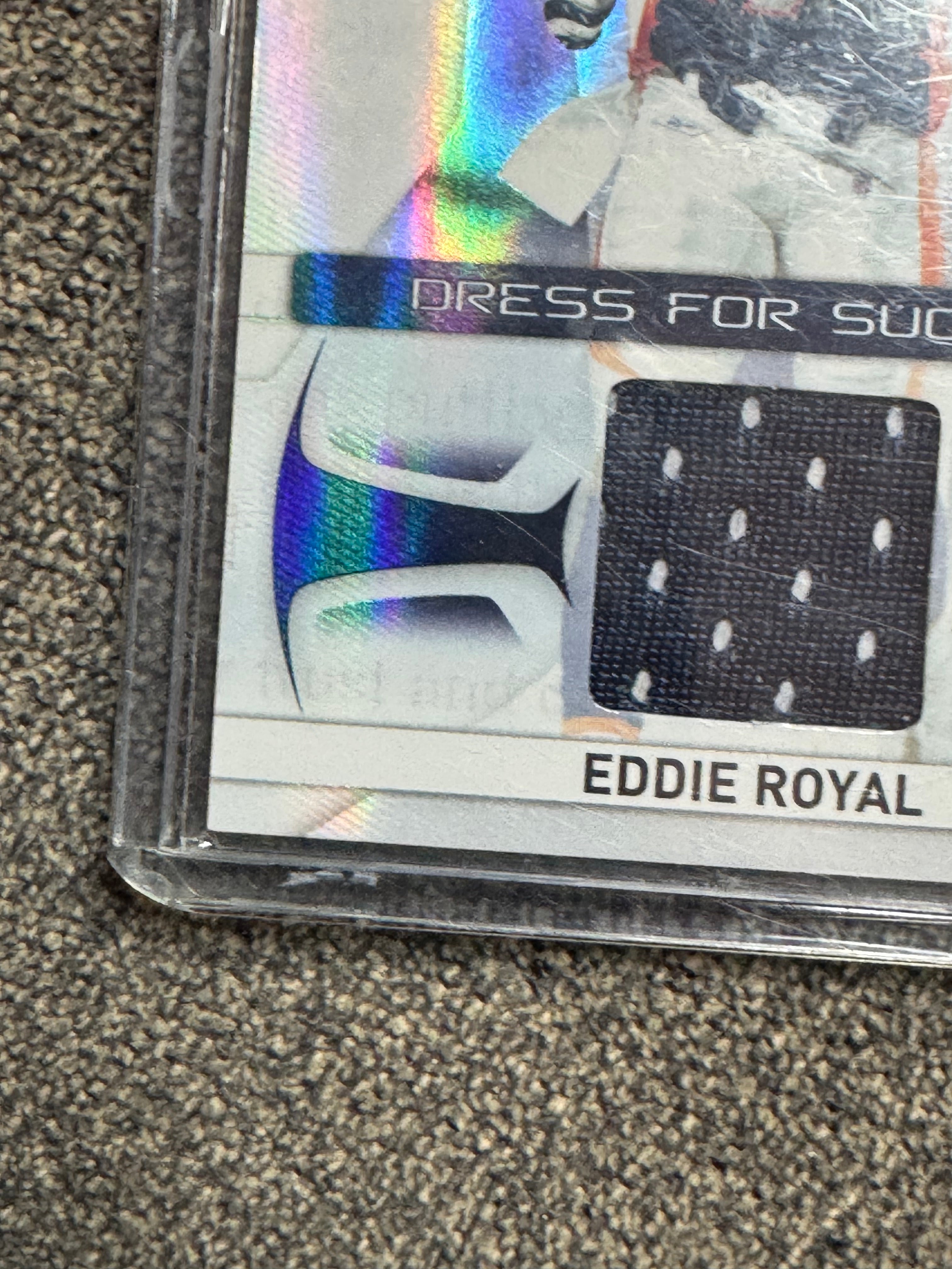 2008 Eddie Royal #DS-31 Event-Worn Memorabilia Jersey Patch