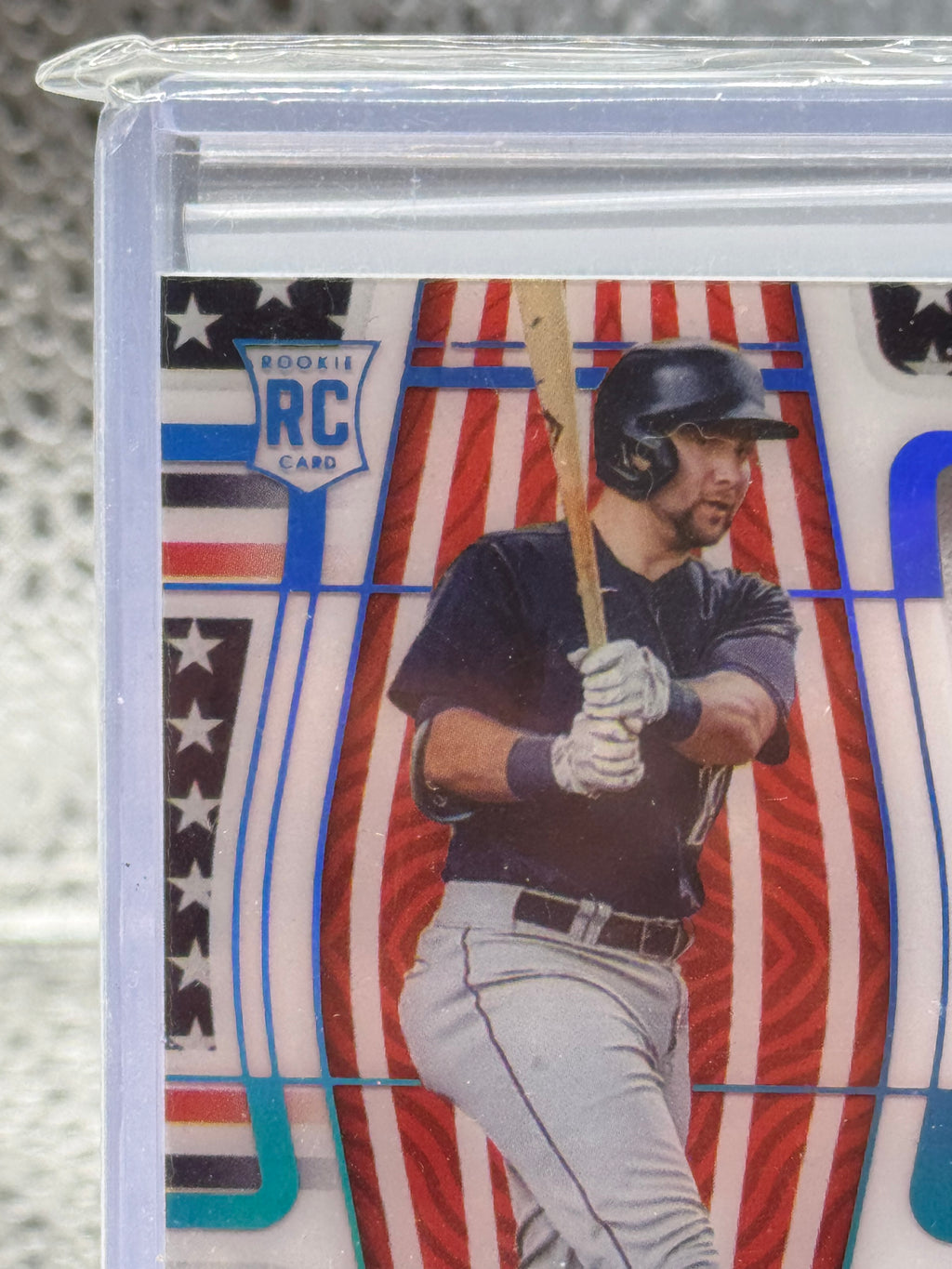 2022 Panini National Treasures Cal Raleigh #109 RC Patch 23/25 STARS & STRIPES