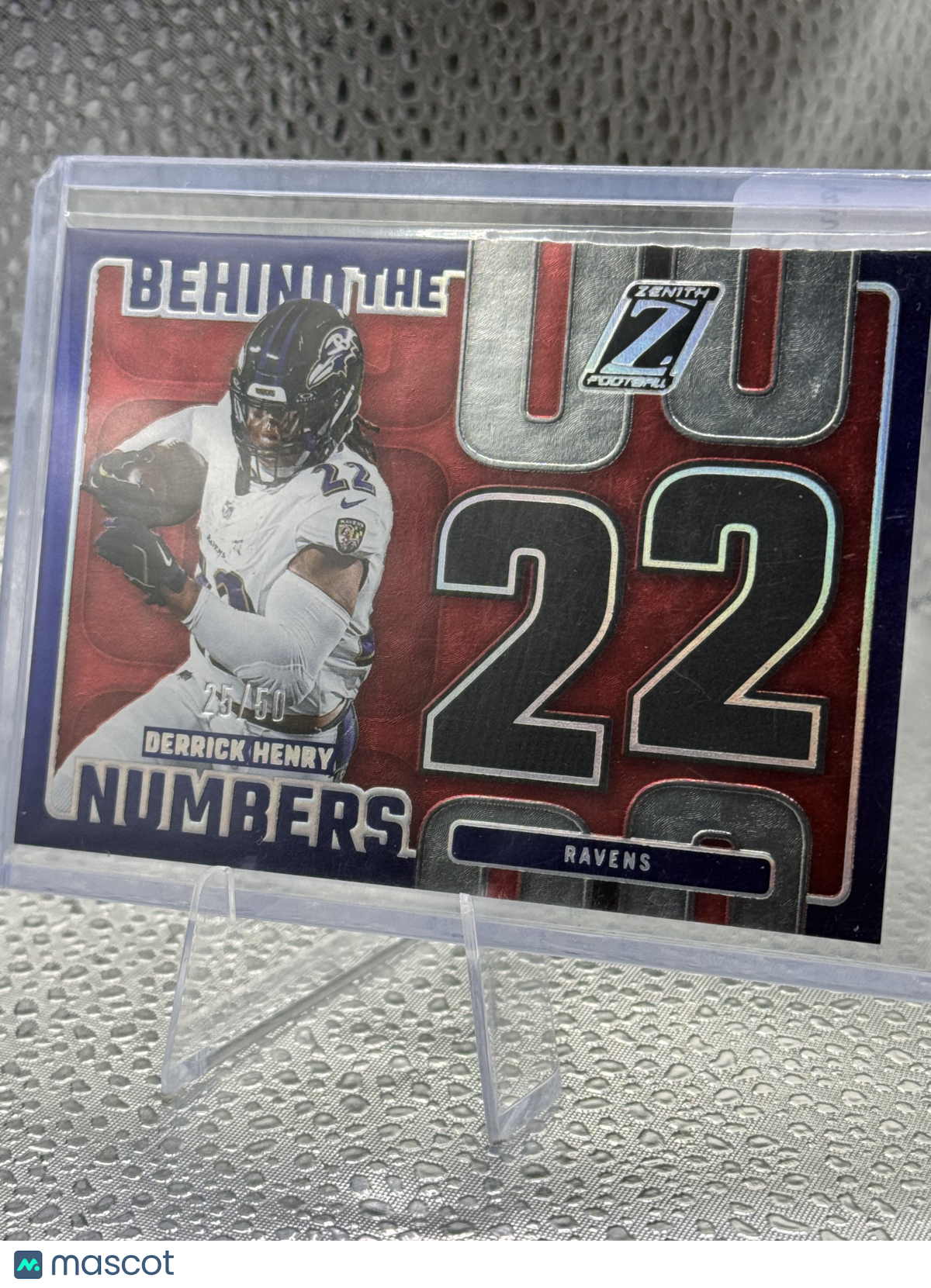 2024 Panini Zenith Behind the Numbers Derrick Henry #23 25/50