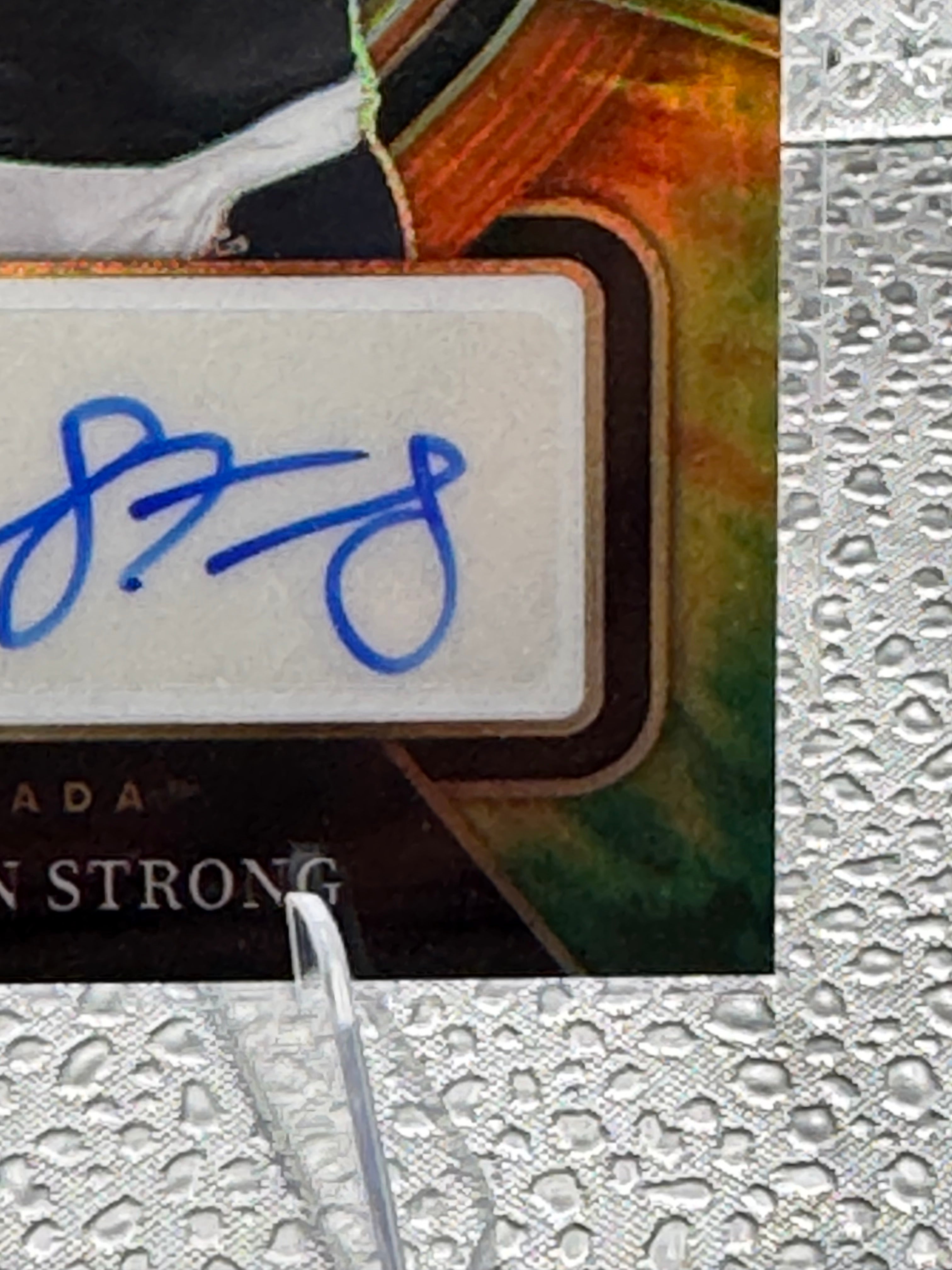 2022 Panini Select Draft Picks Carson Strong #RS-CST 08/25