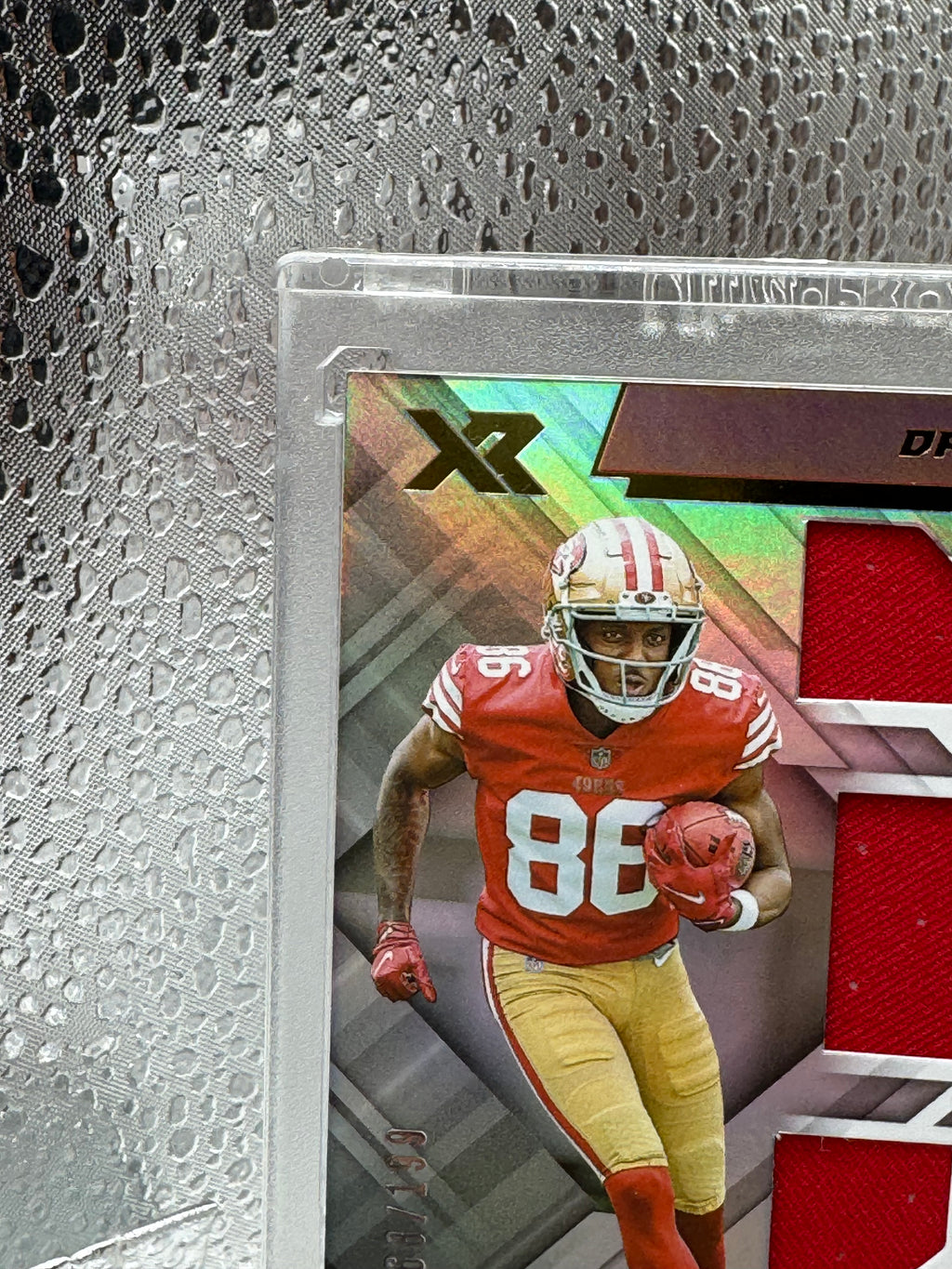 2022 Panini XR Danny Gray #233 Patch 068/199 RC