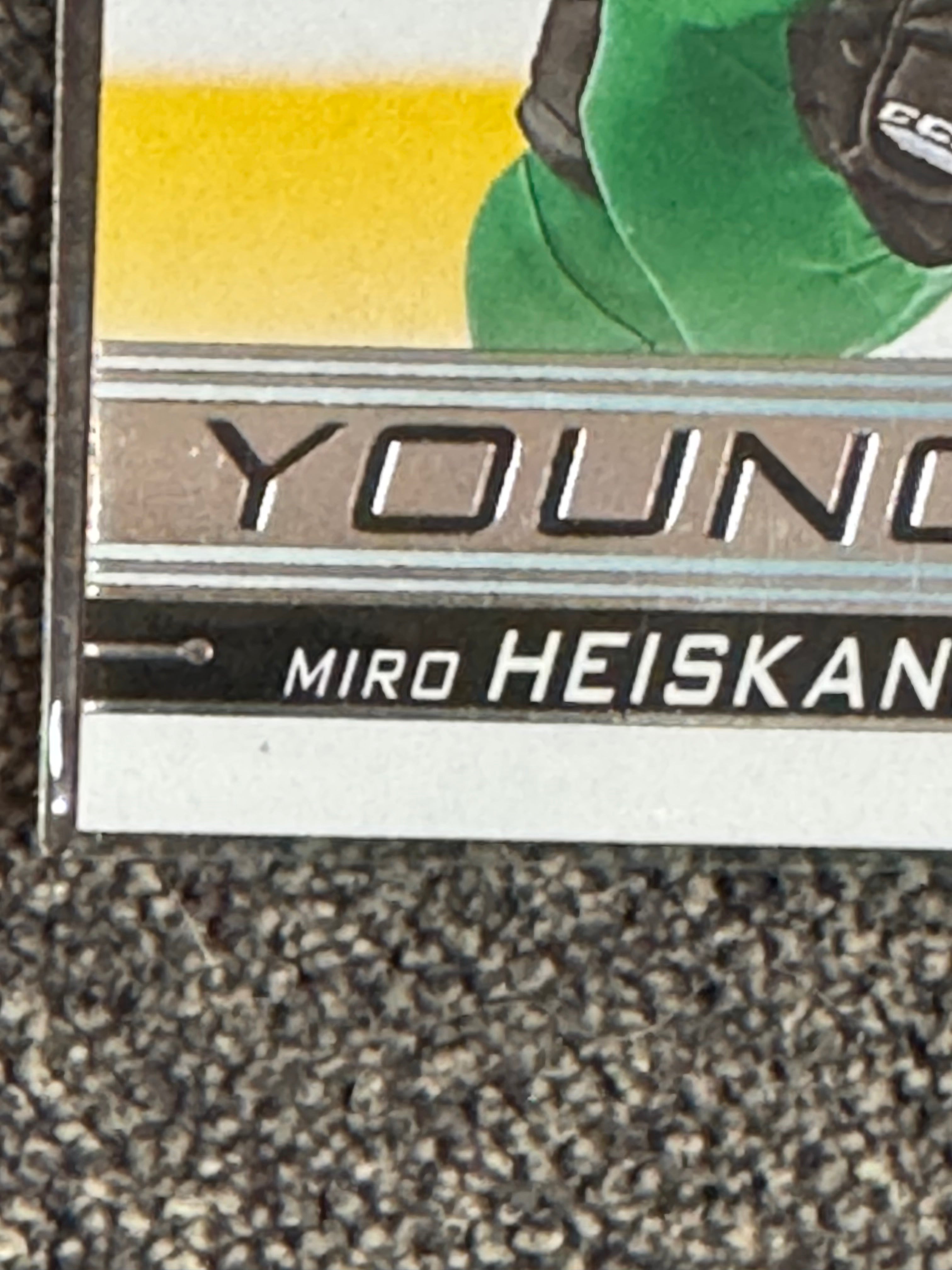 2018 Upper Deck Series 1 Young Guns Miro Heiskanen #246