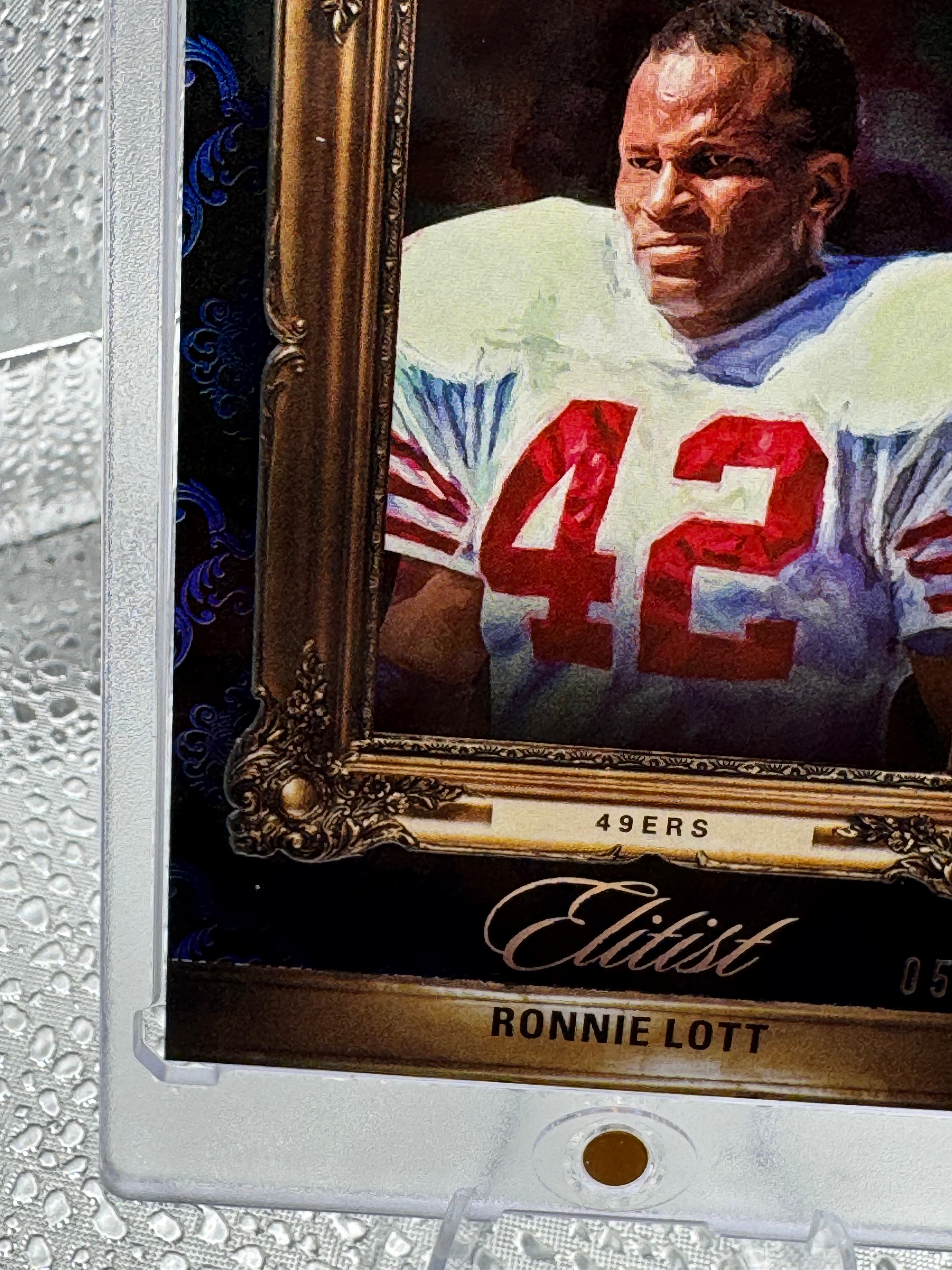 2022 Panini Donruss Elite Elitist Ronnie Lott #EL-5 05/10