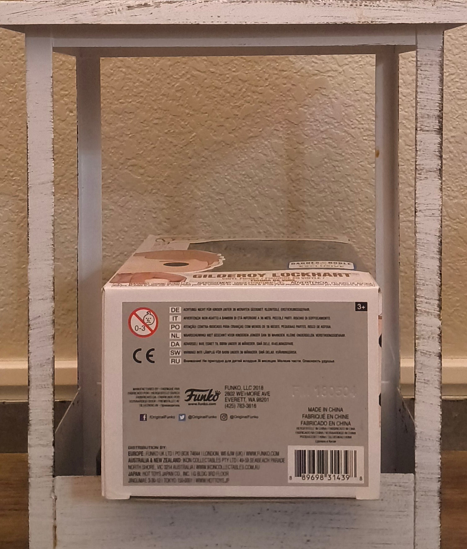 Funko Pop! Harry Potter Gilderoy Lockhart Blue Suit #59 Barnes & Noble Exclusive