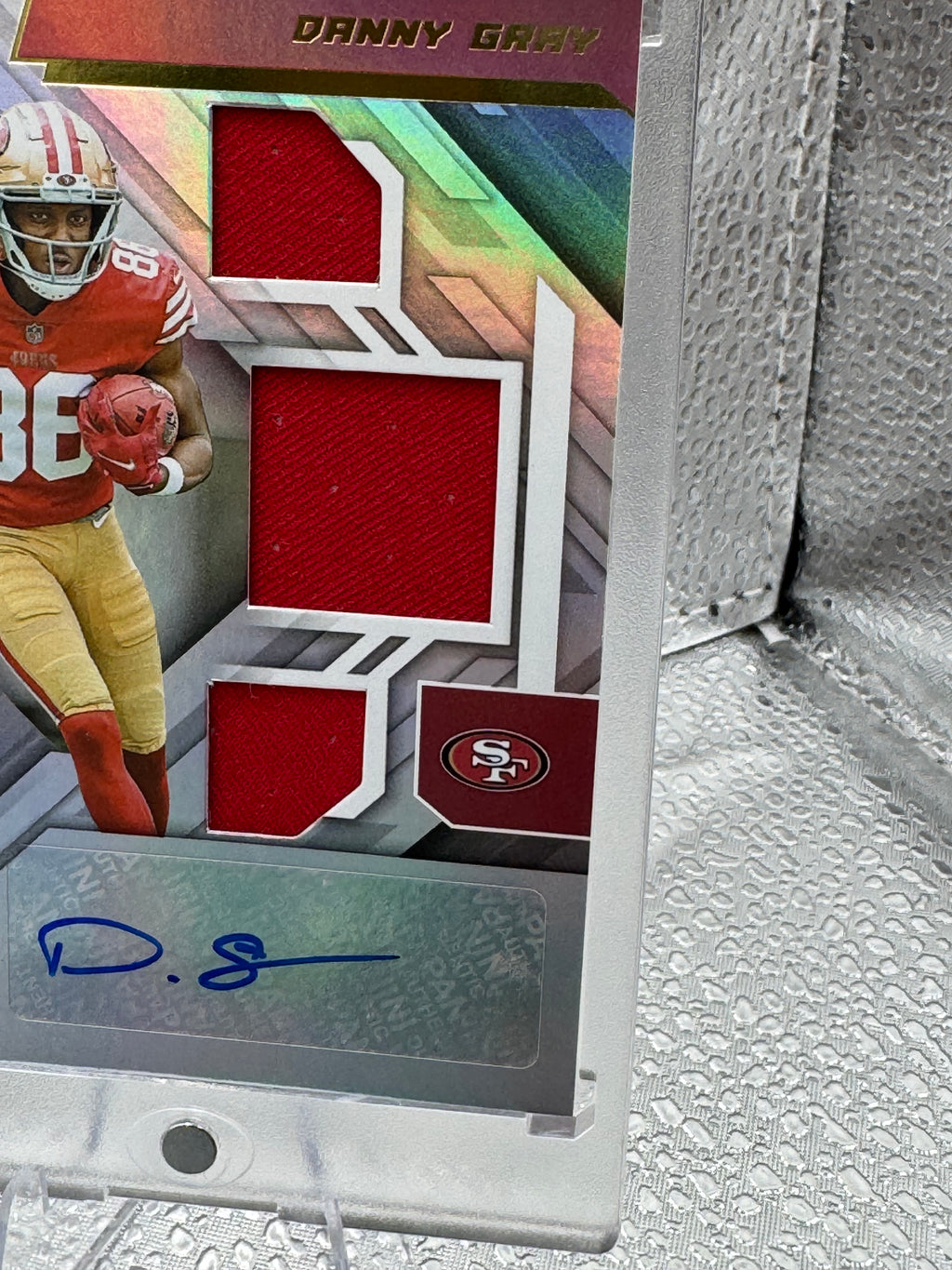 2022 Panini XR Danny Gray #233 Patch 068/199 RC