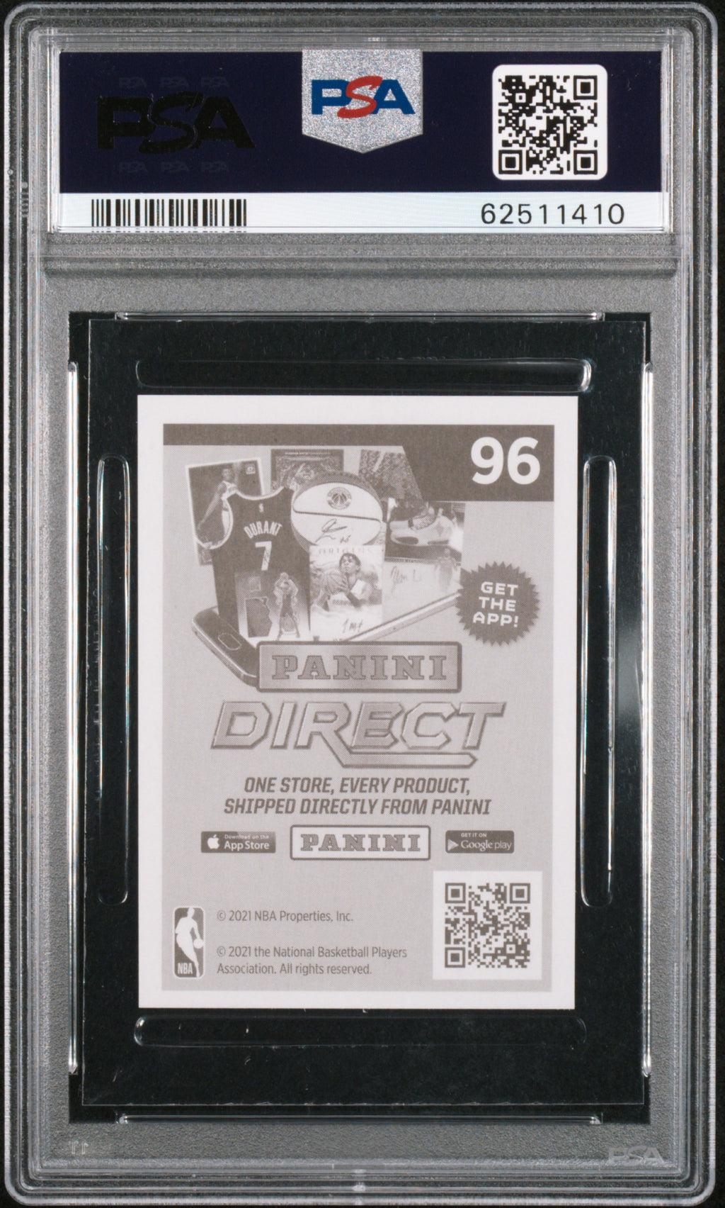 2020 Panini Stickers Tyrese Haliburton #96 NBA Draft 2020 PSA 10