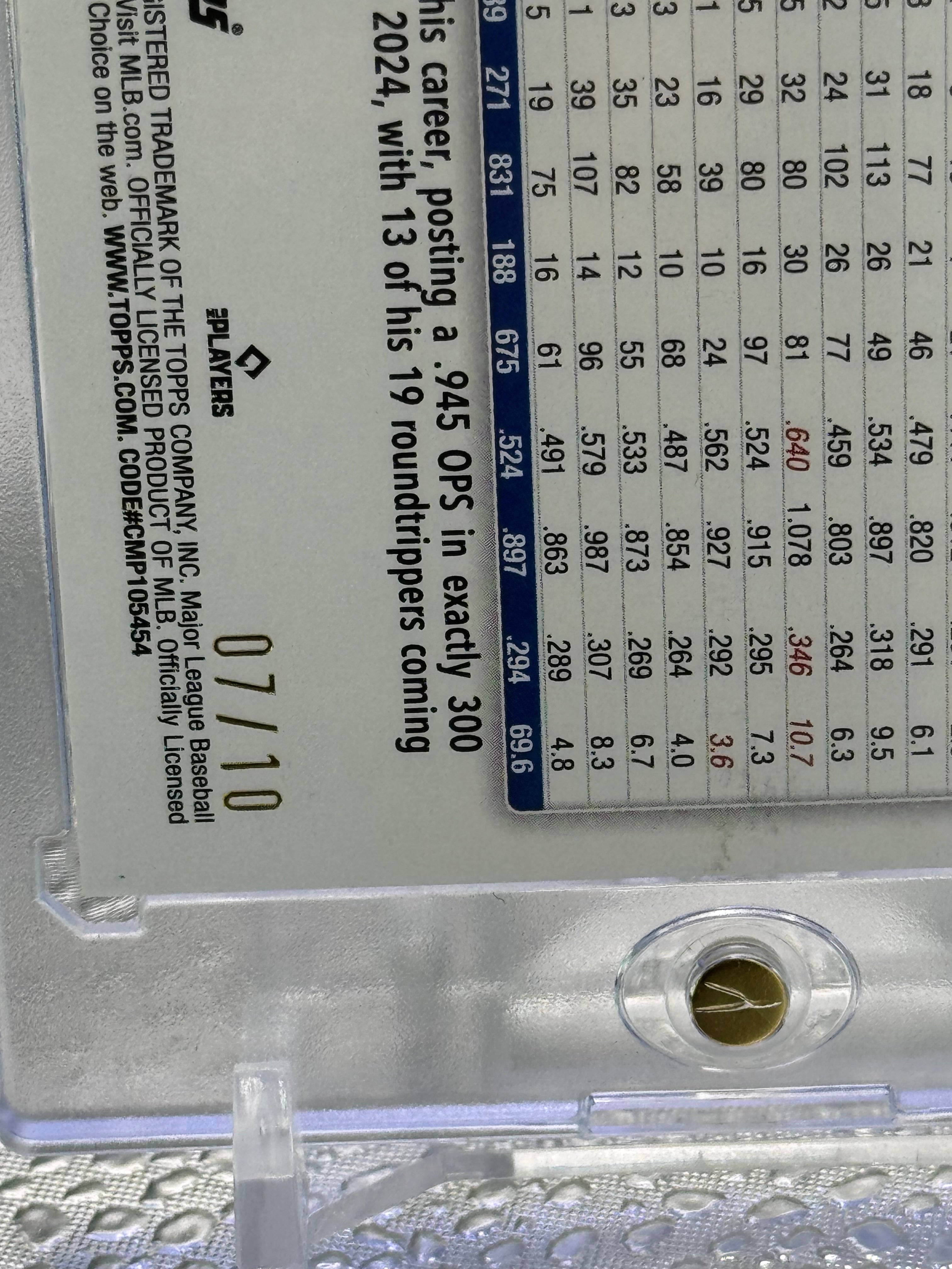 2025 Topps Walk This Way Mookie Betts #WTW-7