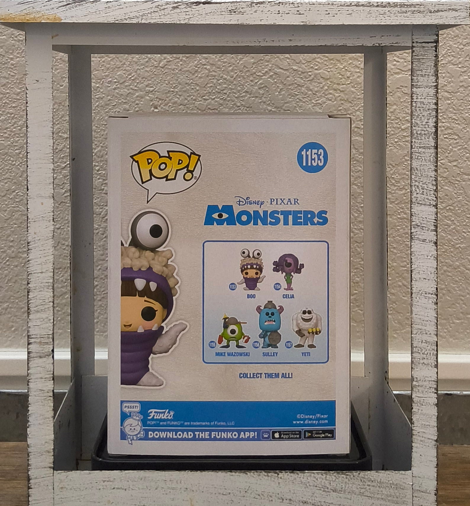 Funko Pop! Disney - Monsters Inc - Boo with Hood Up #1153