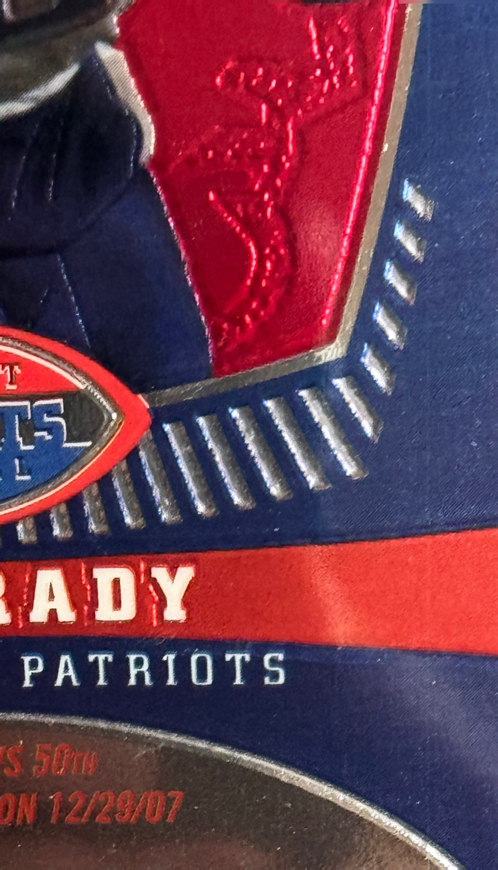 2008 Topps Finest Moments Tom Brady #TB5 089/629