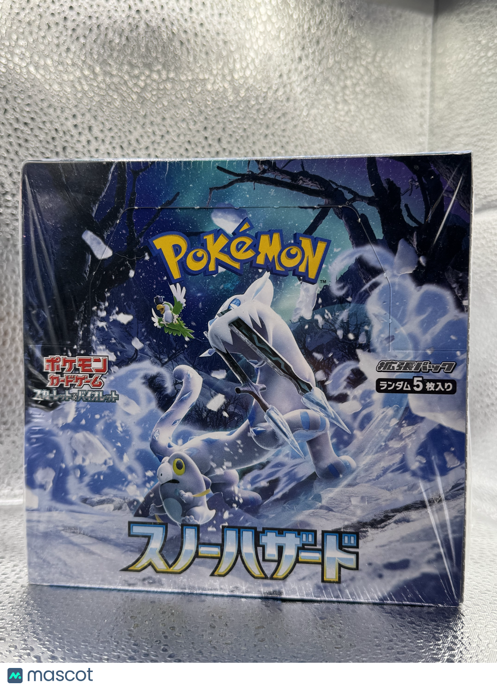 Pokemon Card Game Scarlet & Violet SNOW HAZARD BOOSTER BOX SV2P Japanese