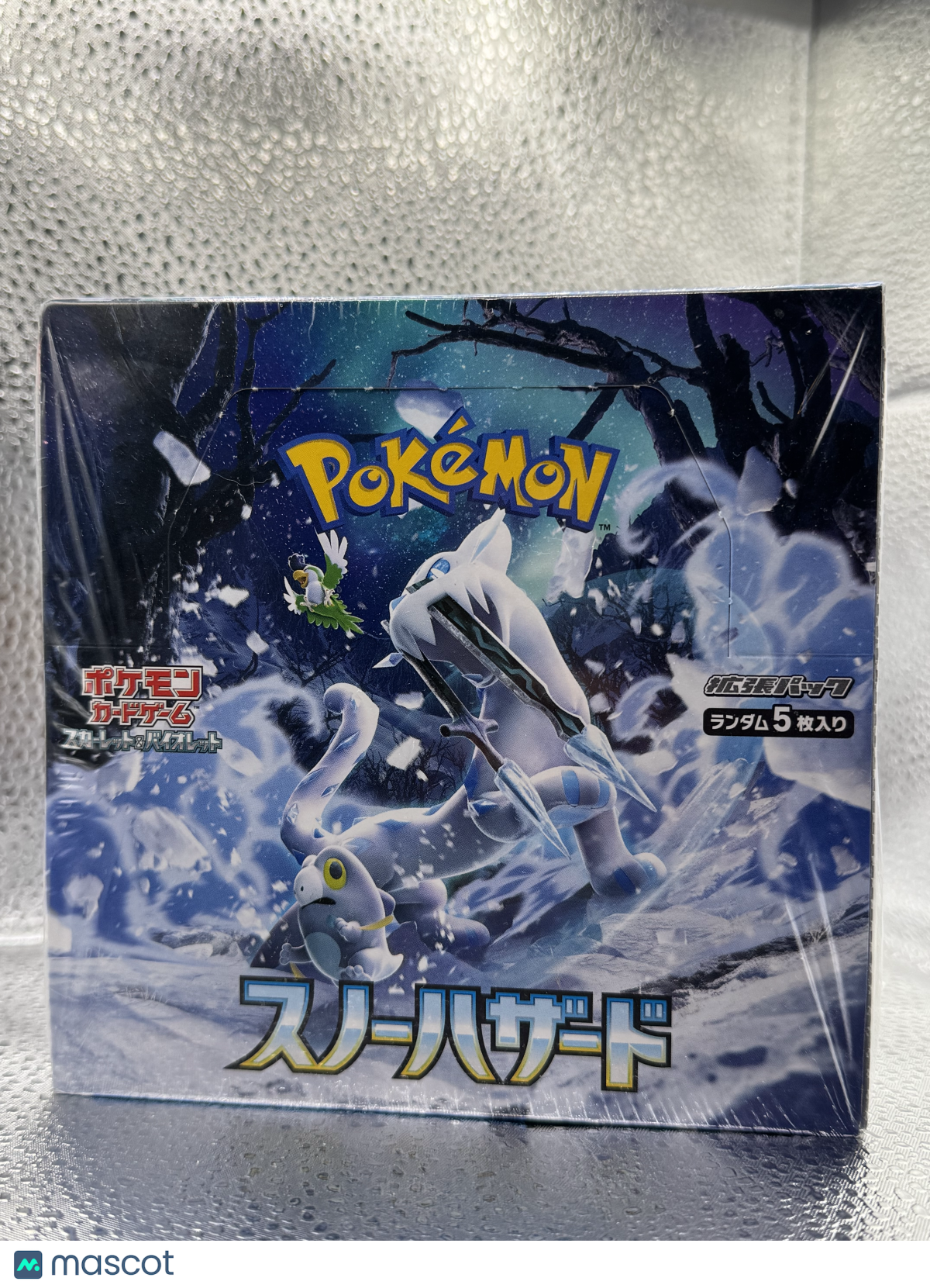 Pokemon Card Game Scarlet & Violet SNOW HAZARD BOOSTER BOX SV2P Japanese