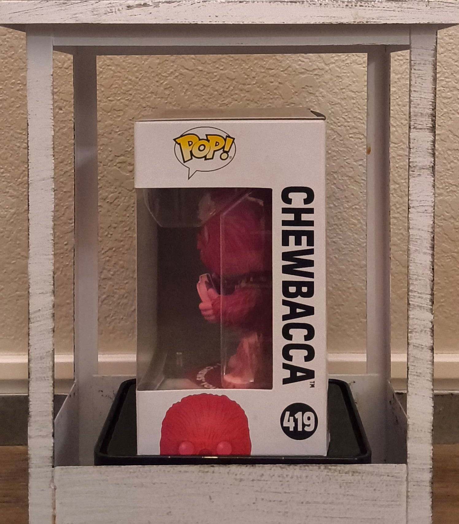 Funko Pop Star Wars Chewbacca Valentine's Day Cupid Heart New Vinyl Figure #419