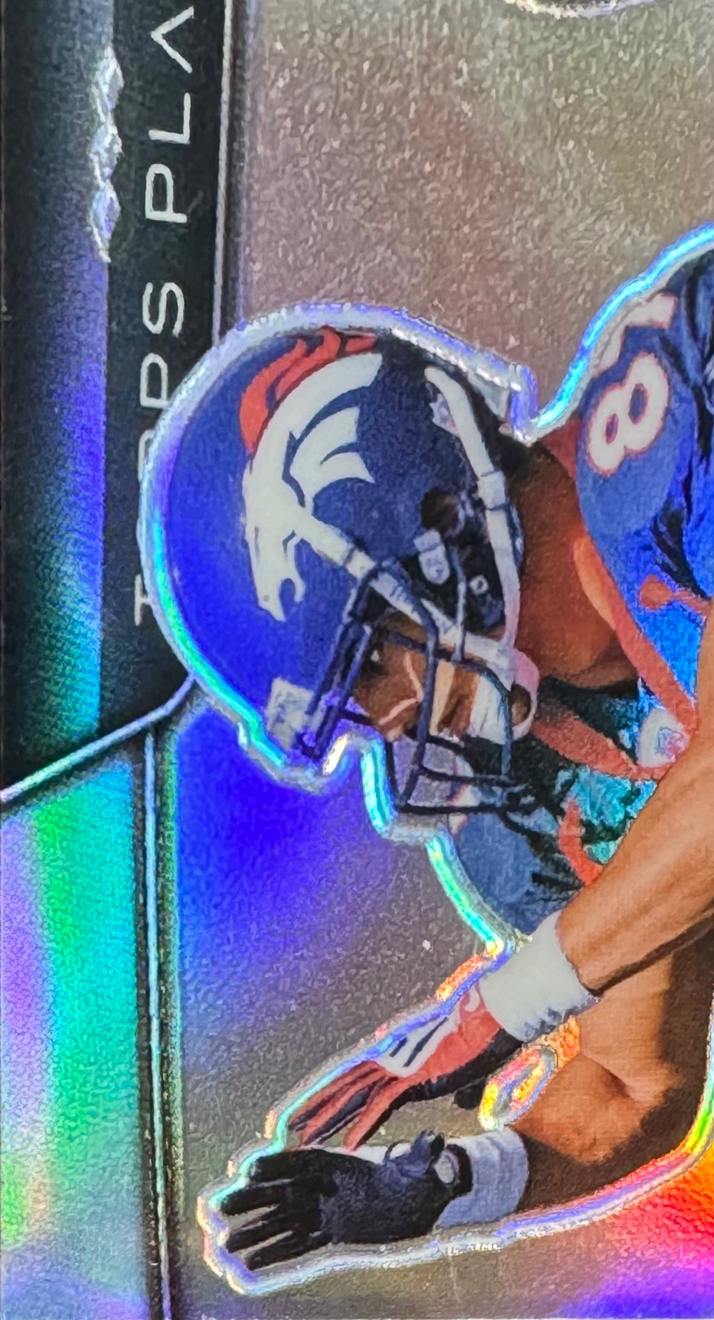 2010 Topps Platinum Eric Decker #ARP-ED 718/800 Jersey Patch RC