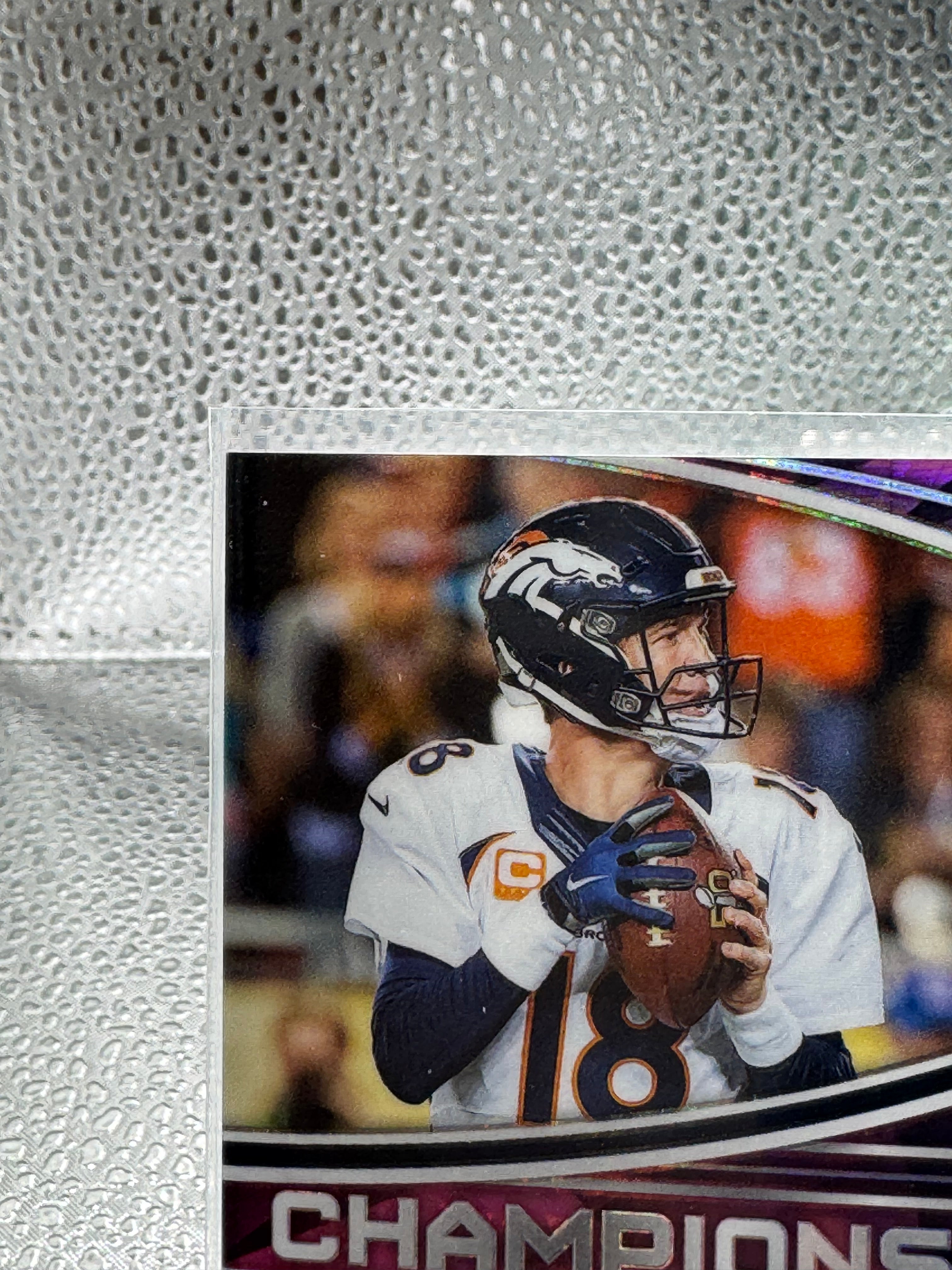 2022 Panini Spectra Championship Gear Peyton Manning #CG-PMA 12/15 Patch